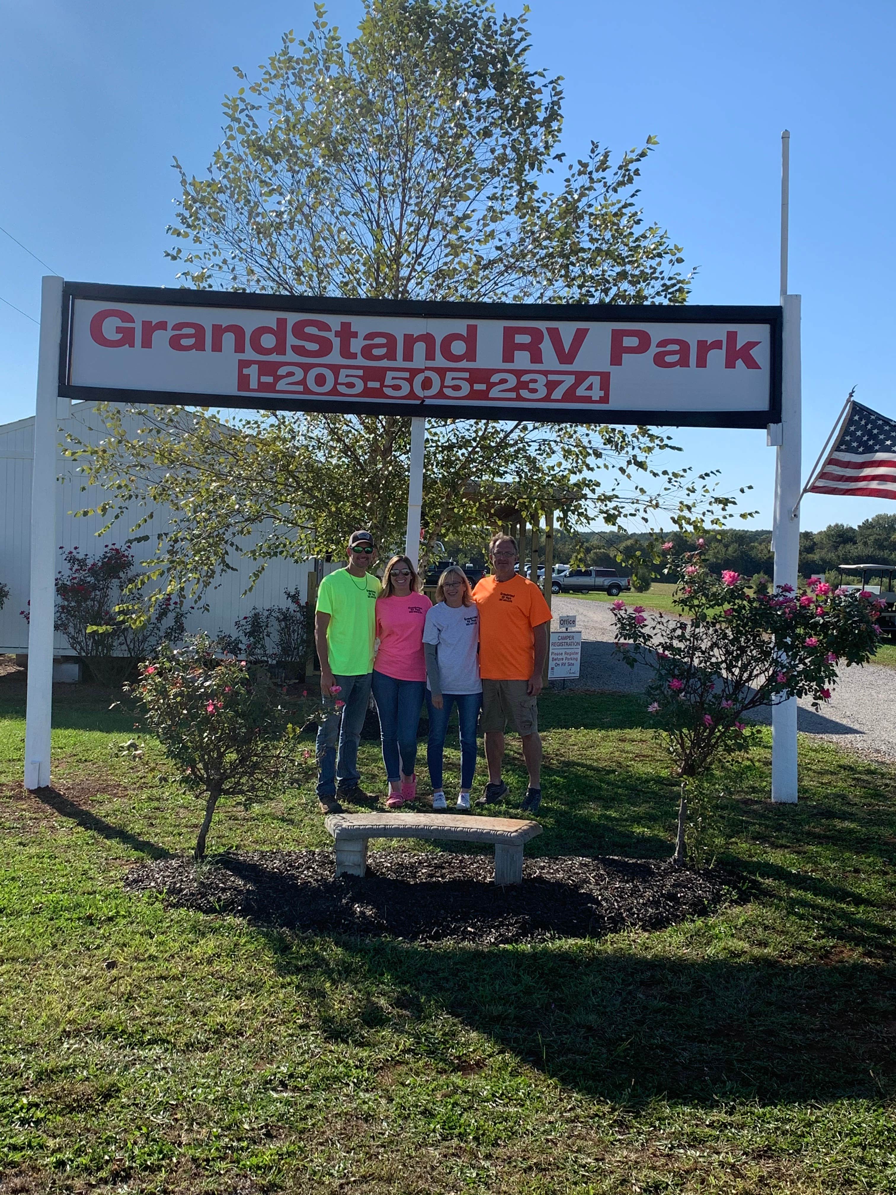 Camper-submitted photo at GrandStand RV Park near Chelsea, AL