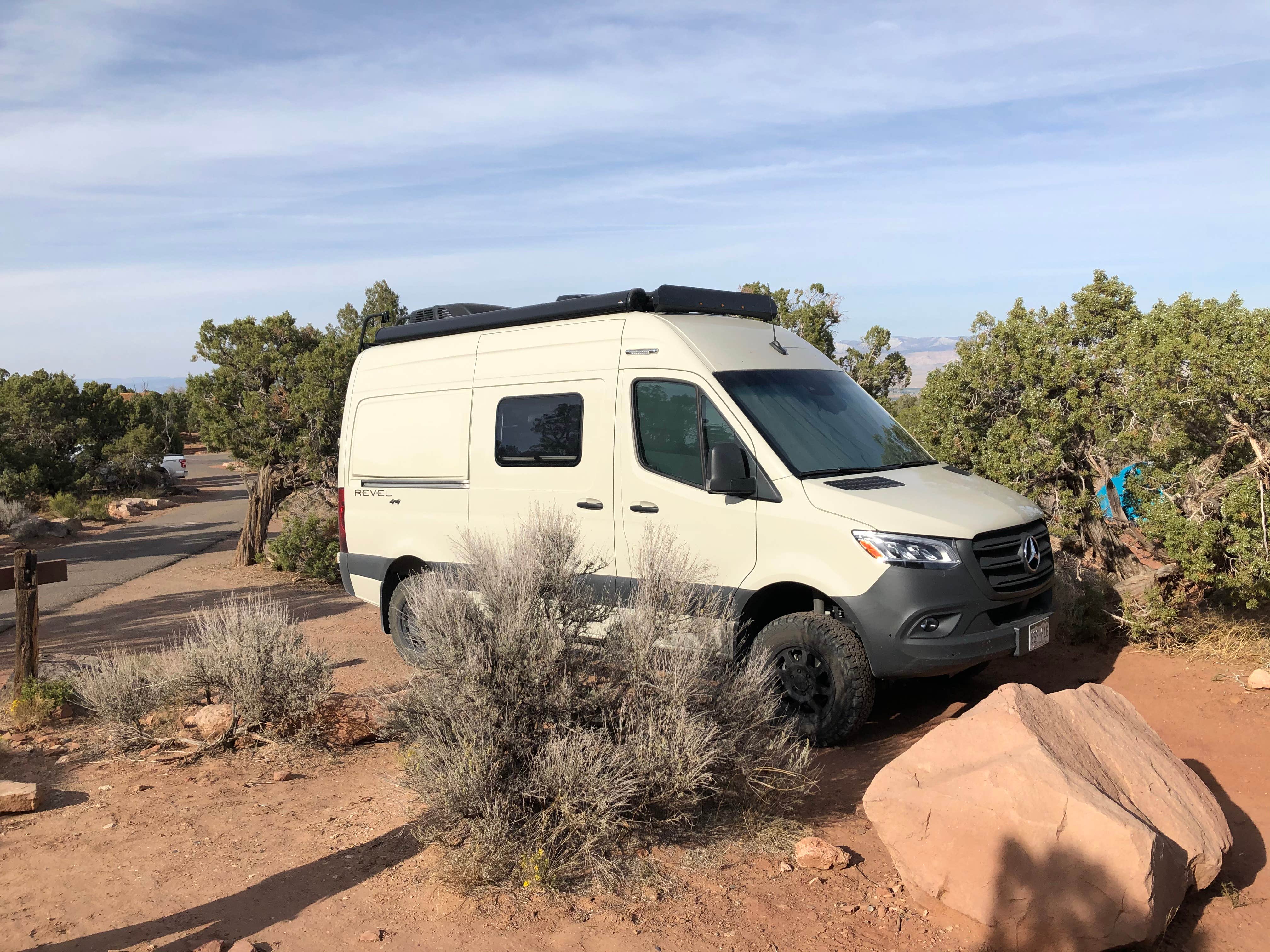 Meg G.'s photo of rv camping at Saddlehorn Campground — Colorado National Monument near De Beque, CO