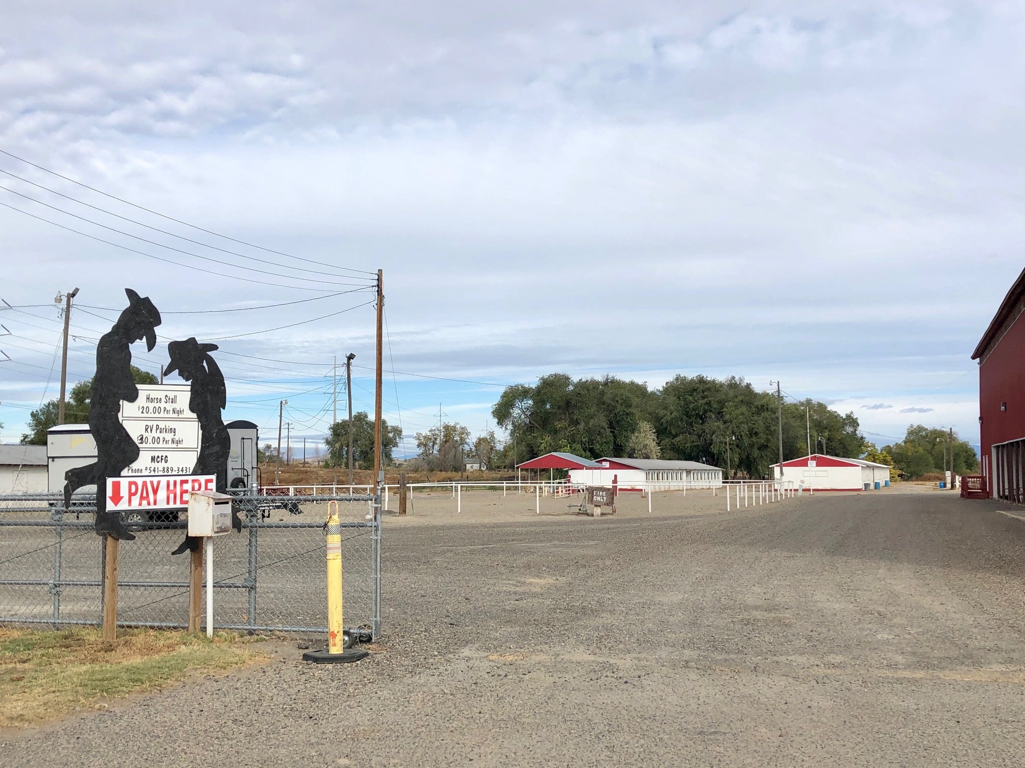 Camper submitted image from Malheur County Fairgrounds - 2