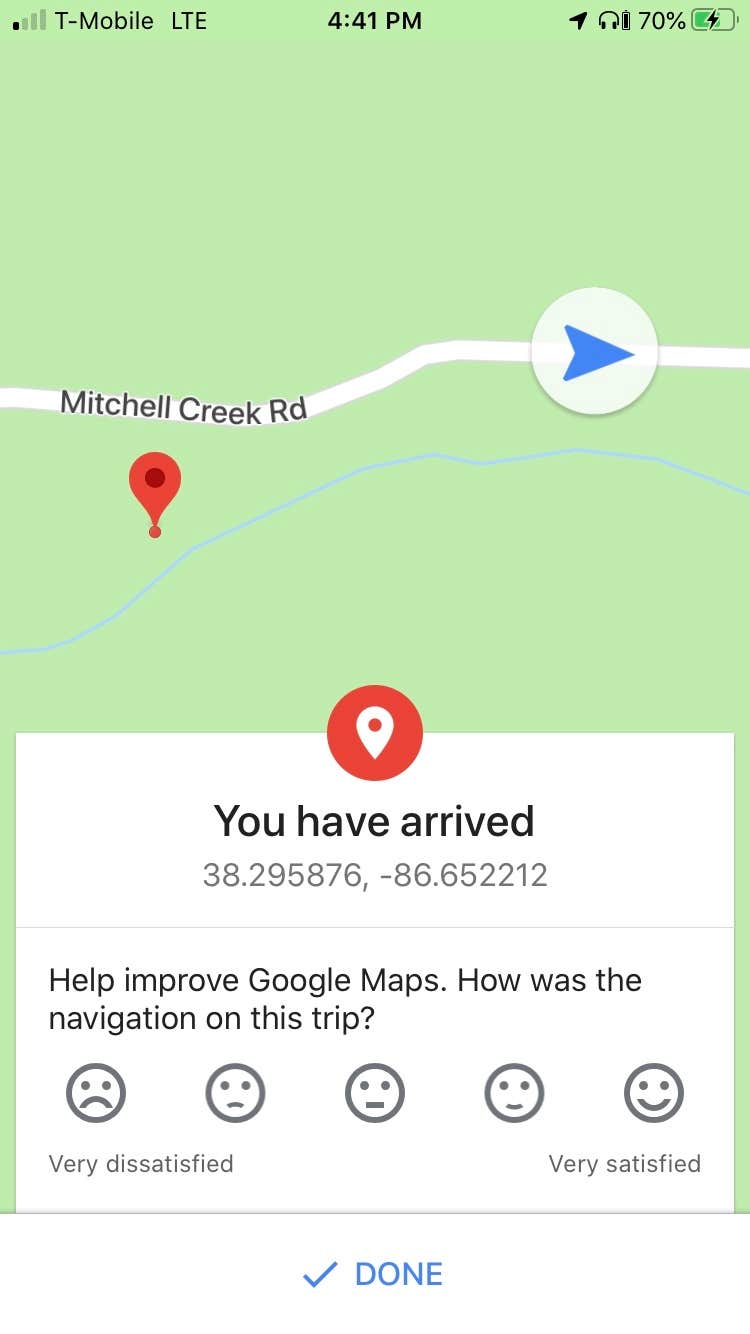 Camper-submitted photo at Mitchell Creek Road Dispersed near Sulphur, IN