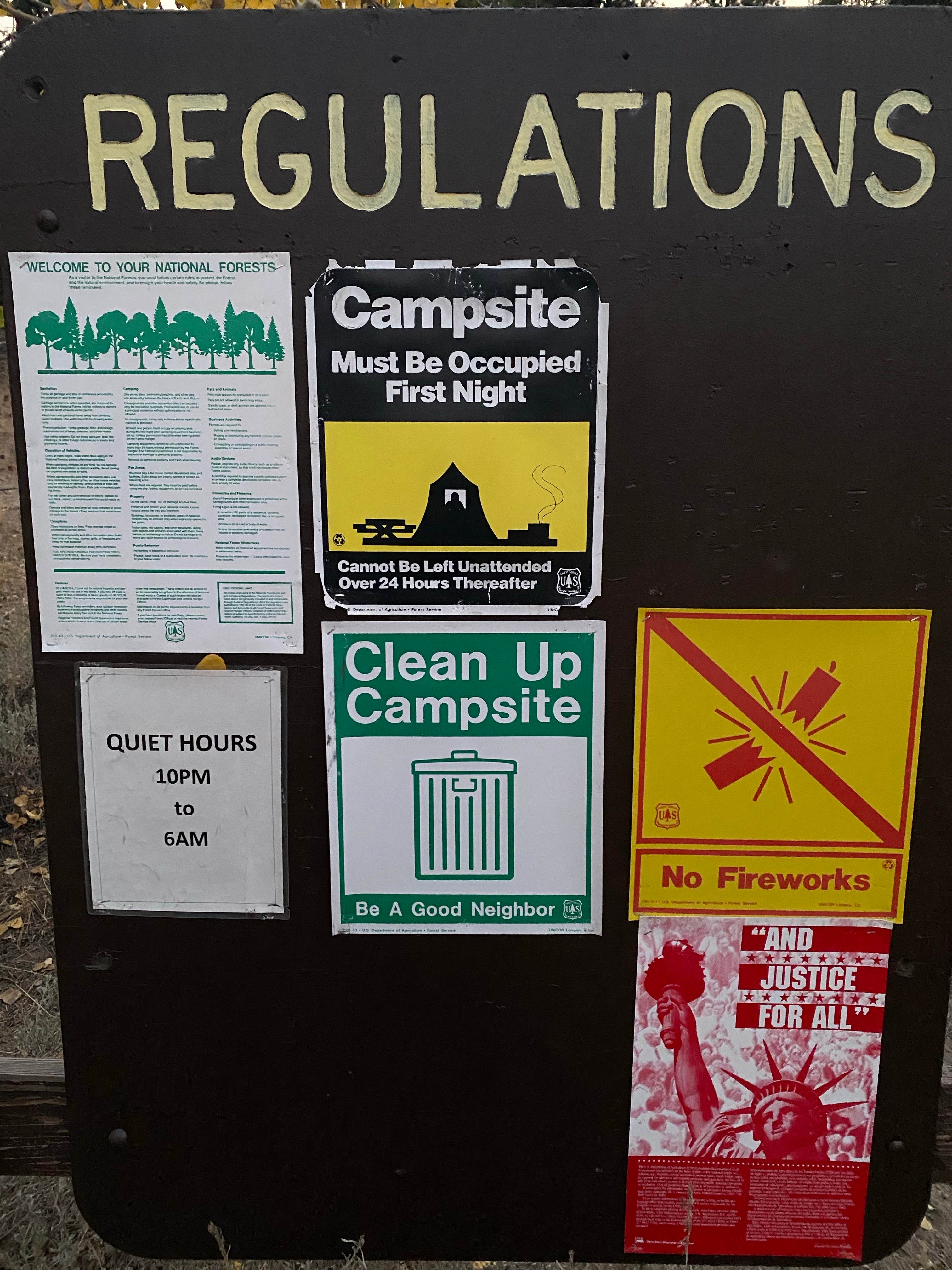 Camper-submitted photo at Lower Lee Vining Campground near June Lake, CA