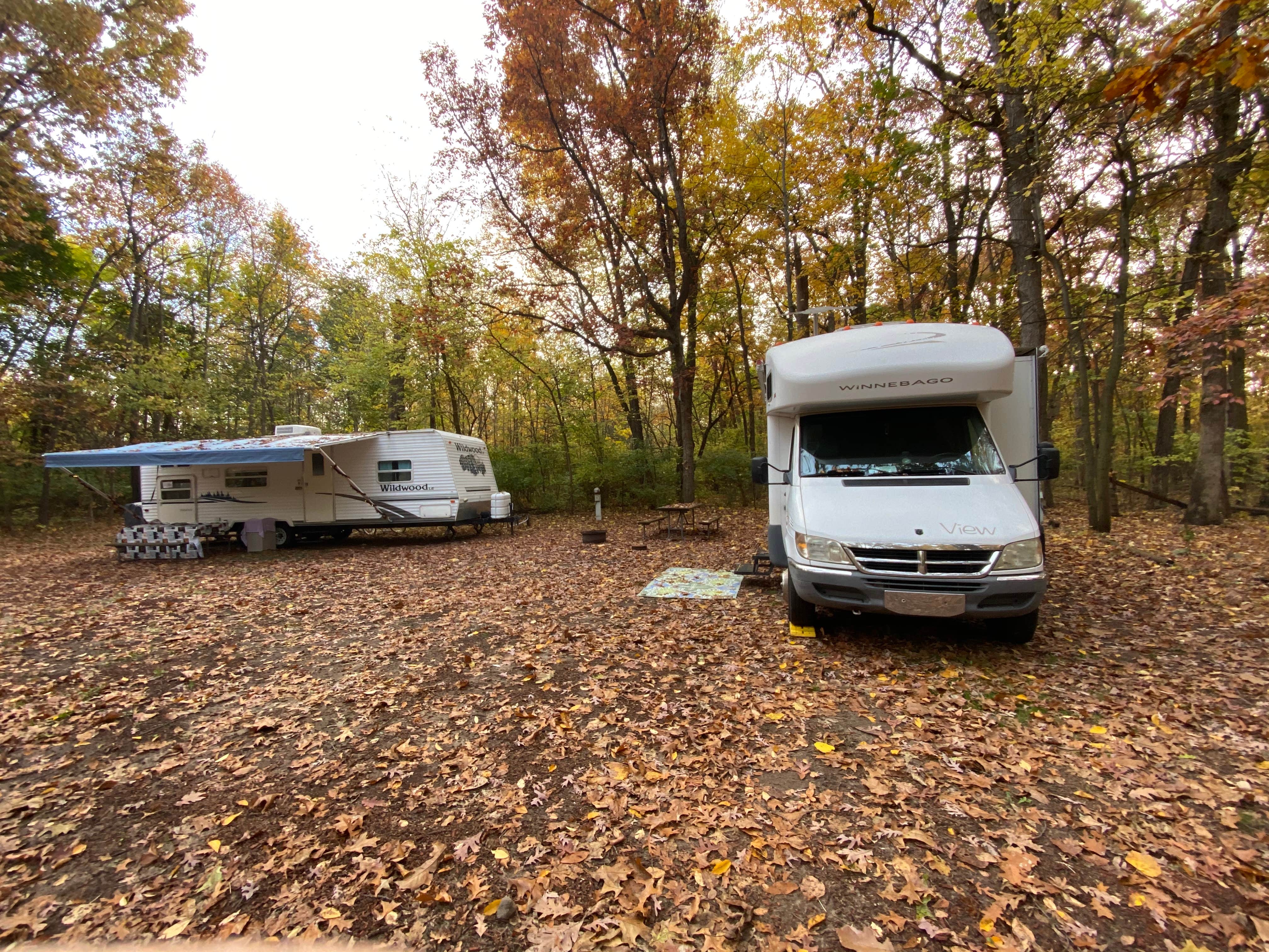 Barbara P.'s photo of rv camping at Twin Mills Camping Resort near Vandalia, MI