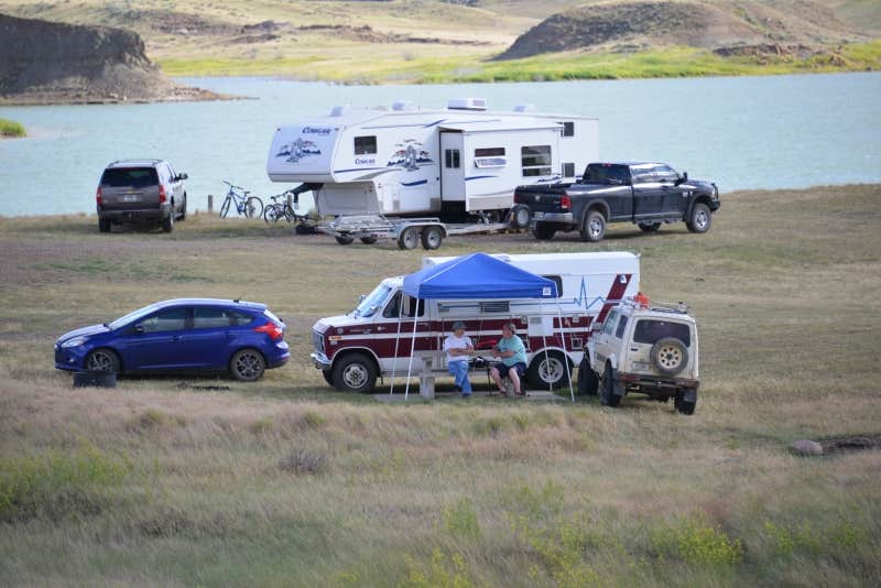 Kitty K.'s photo of rv camping at Nelson Creek - Fort Peck Lake near Nashua, MT