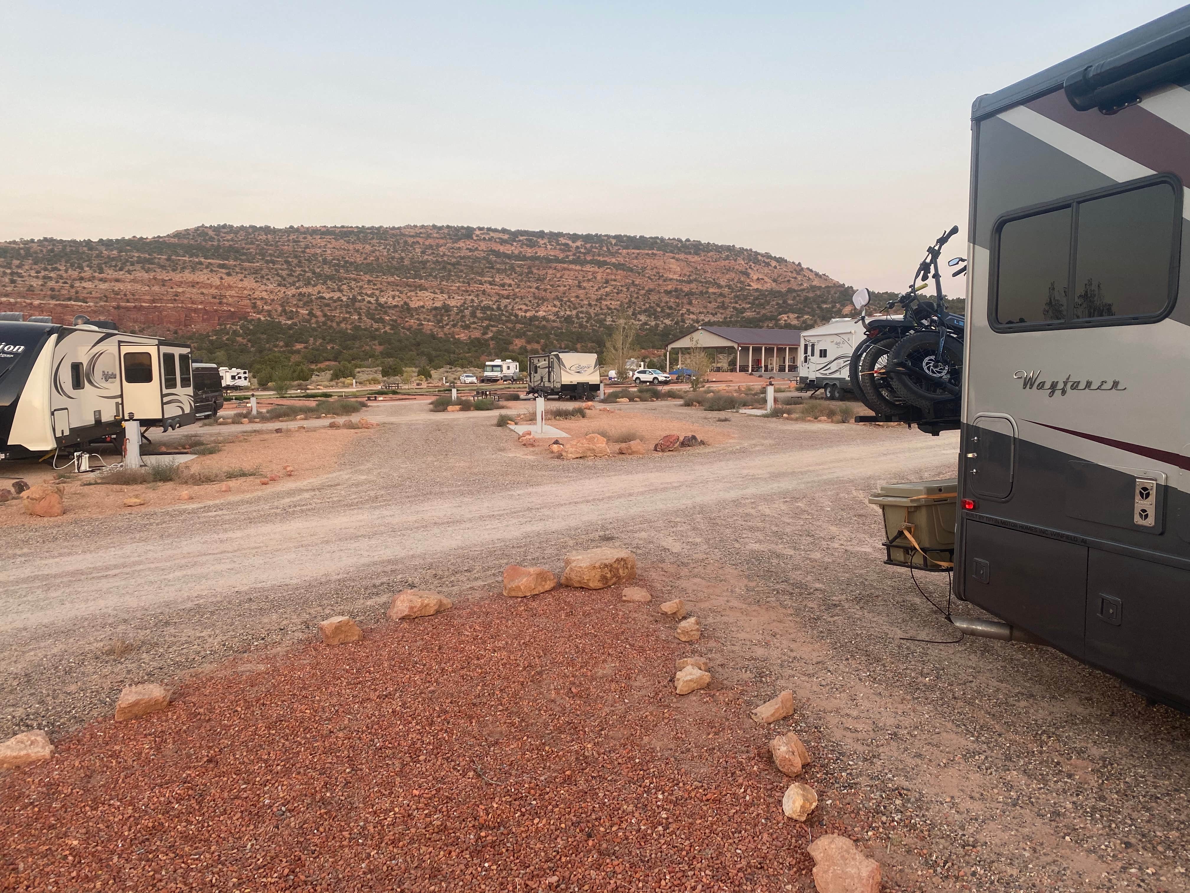 Justin C.'s photo of rv camping at Kaibab Paiute RV Park near Supai, AZ