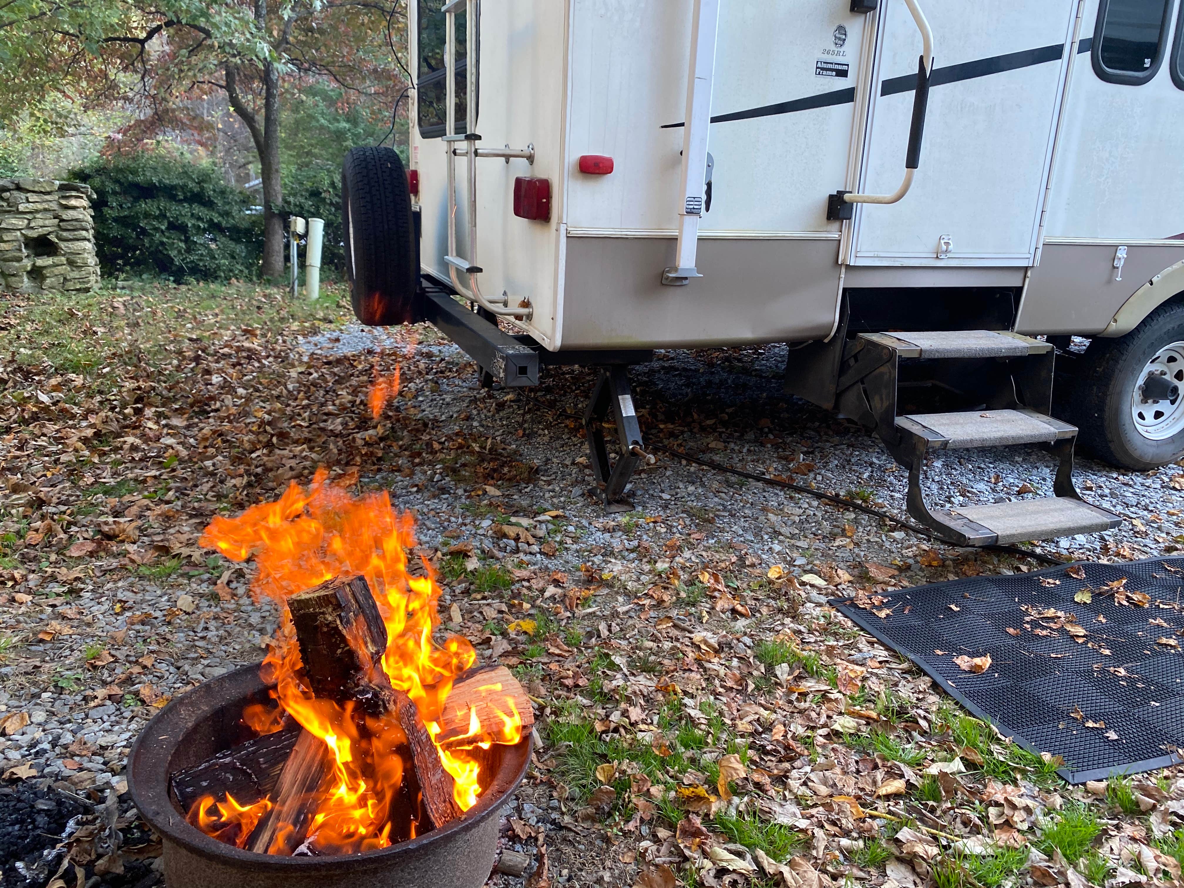 Camper-submitted photo at Creekside Mountain Camping near Swannanoa, NC