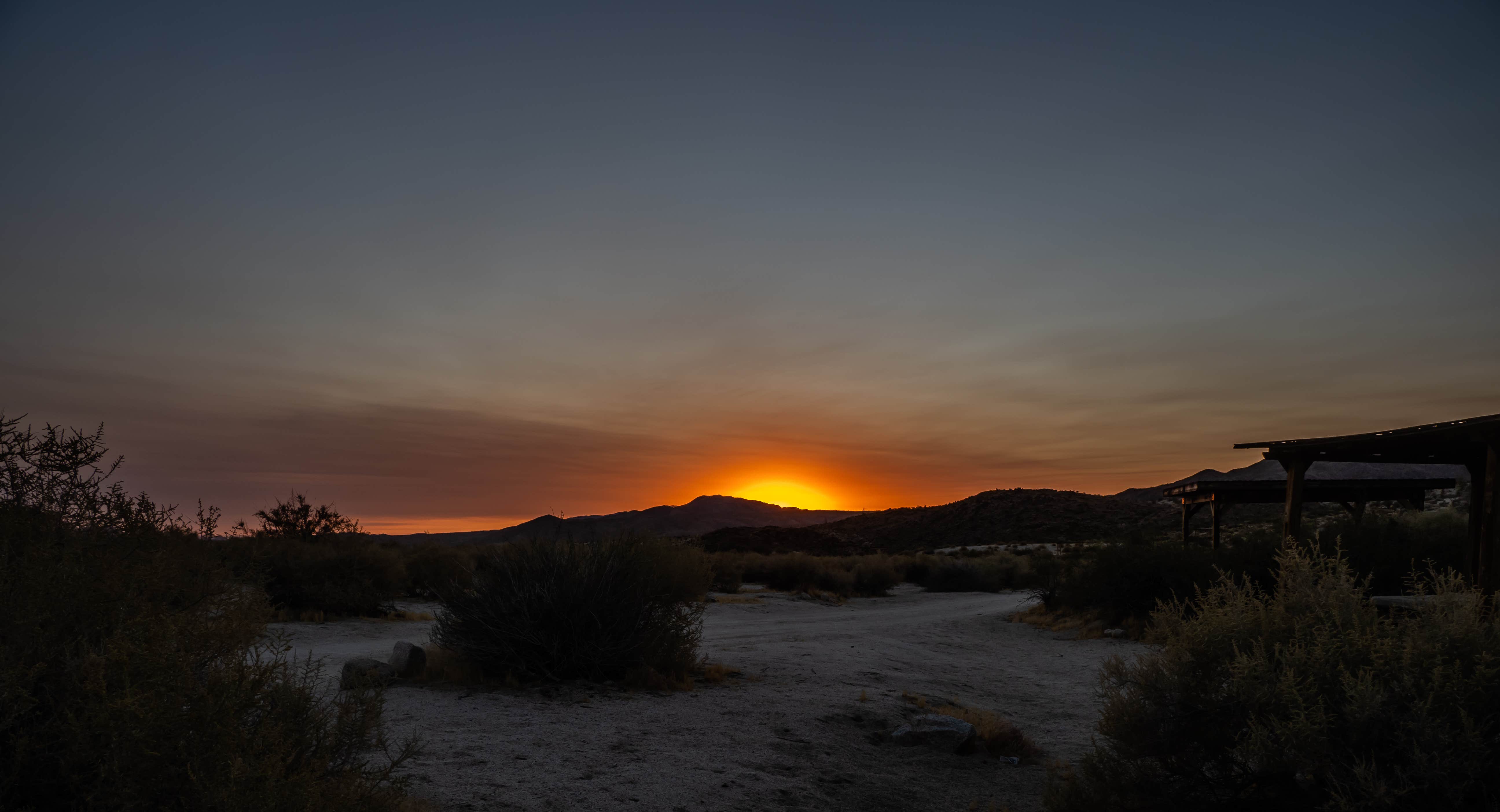 Camper-submitted photo at Bow Willow Primitive Campground — Anza-Borrego Desert State Park near Ocotillo, CA