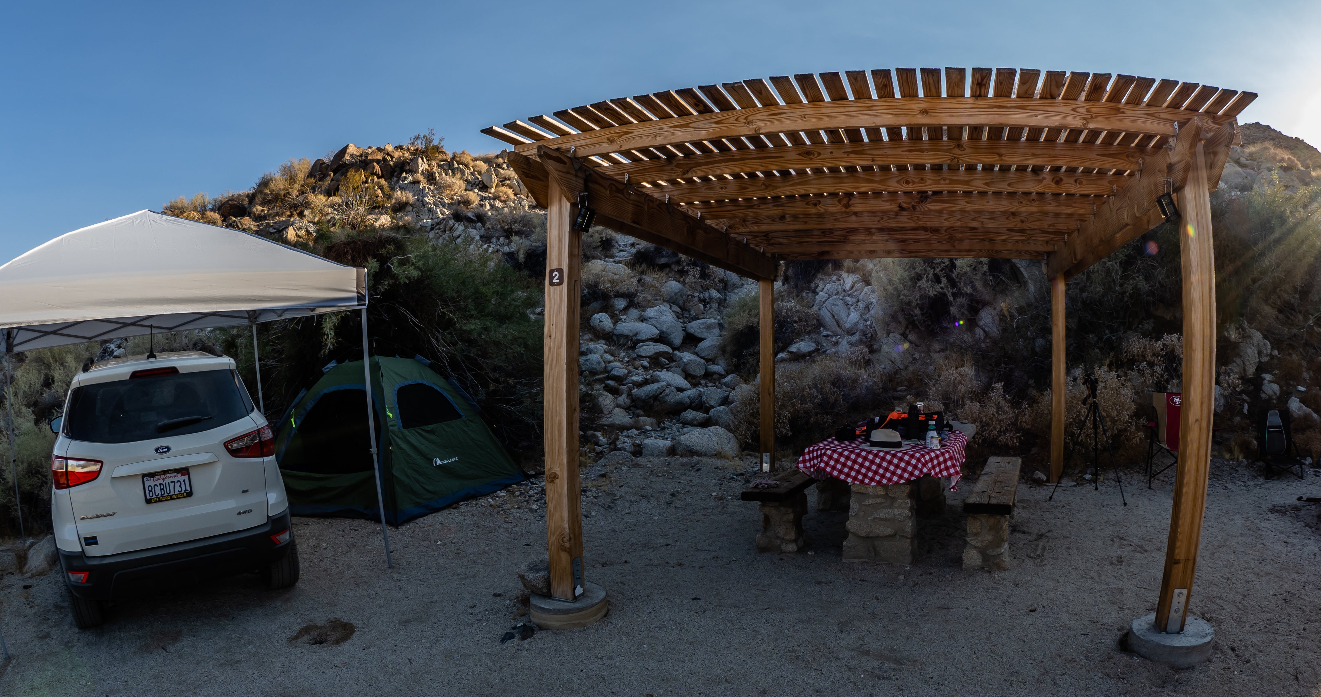 Camper submitted image from Bow Willow Primitive Campground — Anza-Borrego Desert State Park - 3