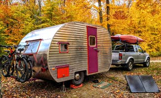 Shari G.'s photo of rv camping at Ross Lake State Forest Campground near Pictured Rocks National Lakeshore