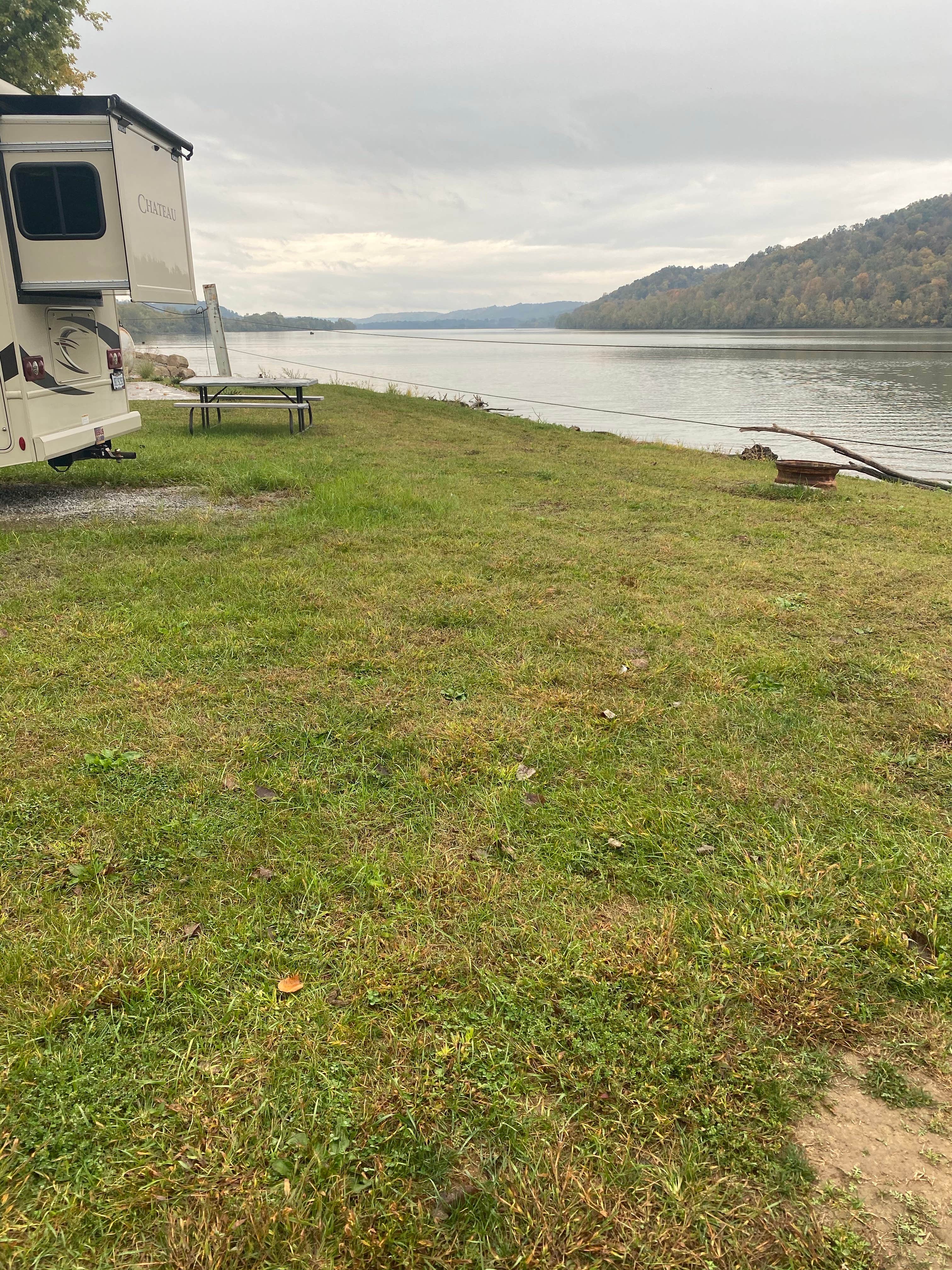Amanda C.'s photo of rv camping at White Oak Creek Marina & Campground near Manchester, OH
