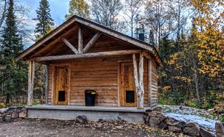 Shari  G.'s photo of a cabin at Trails End Campground near Hancock, MI