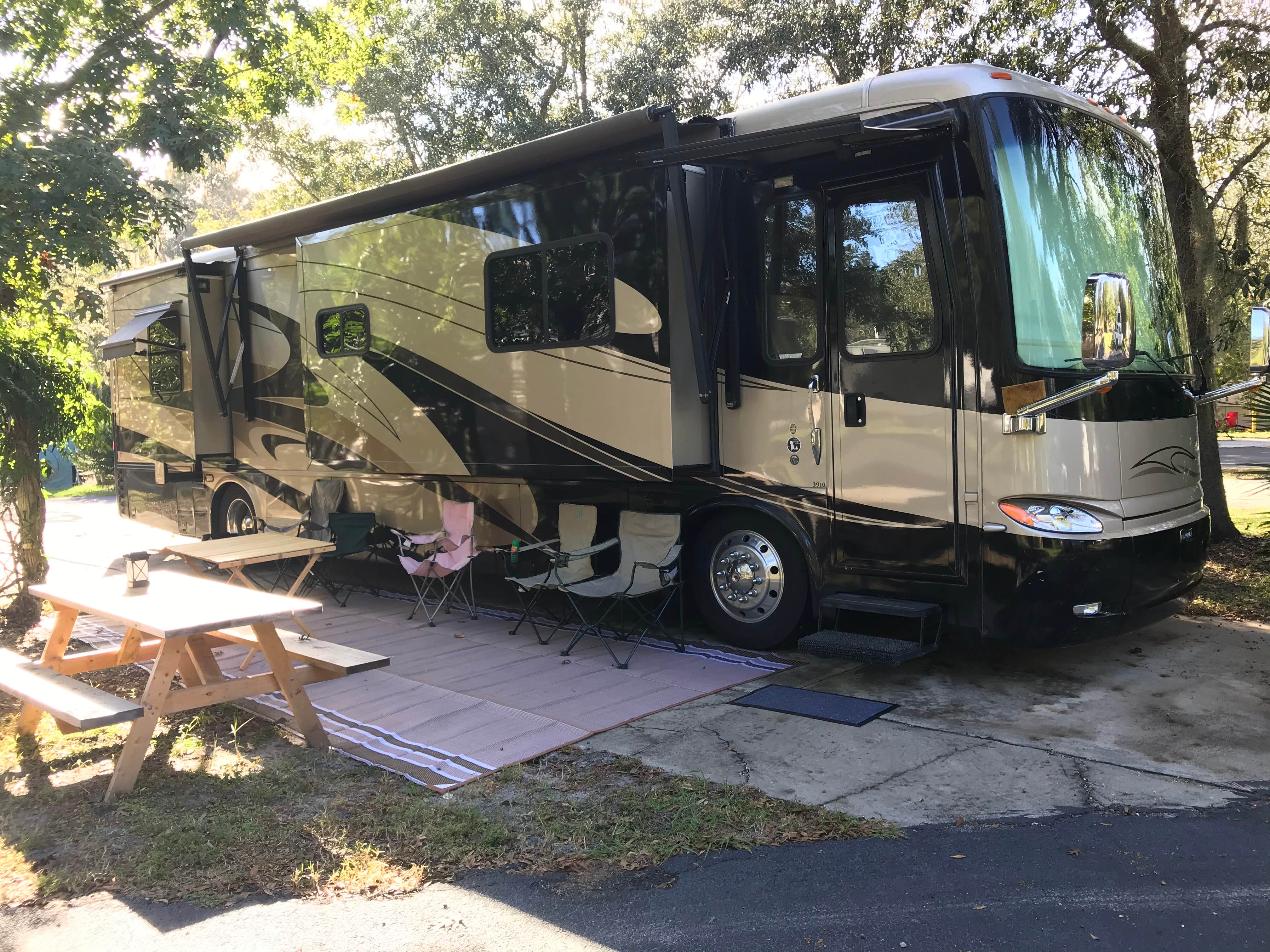 Lucile F.'s photo of rv camping at A Big Wheel RV Park near St. Simons Island, GA