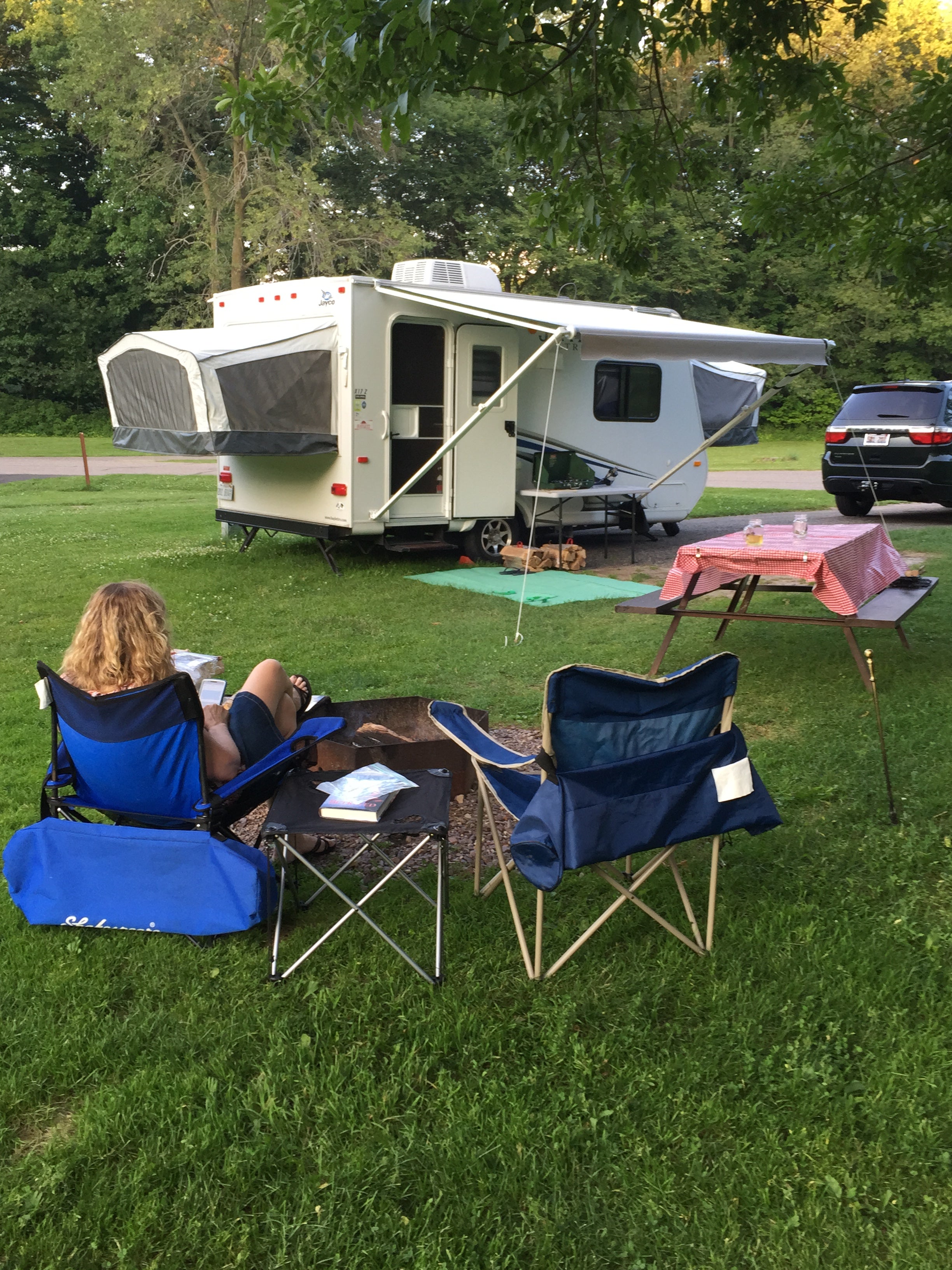 Camper submitted image from Quartzite Campground — Devils Lake State Park - 5