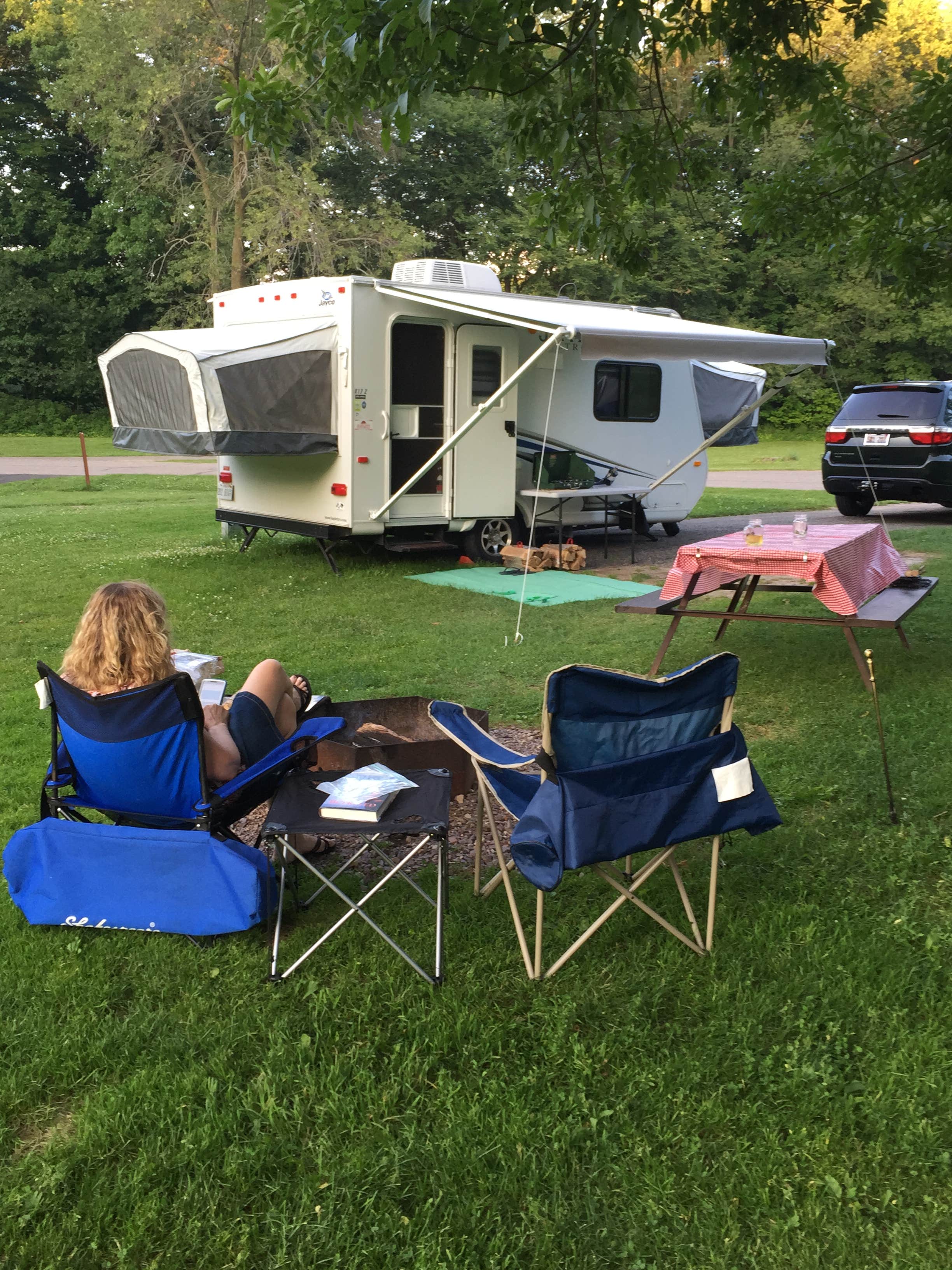 Quartzite Campground — Devils Lake State Park Baraboo, WI