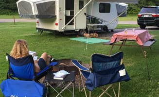 Scott C.'s photo at Quartzite Campground — Devils Lake State Park near Mazomanie, WI