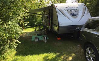Scott C.'s photo of camping with pets at Rock Cut State Park - Staghorn Campground near Sycamore, IL
