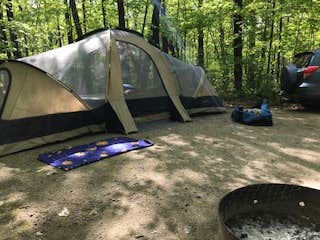 Molly D.'s photo at High Cliff State Park Campground near Suamico, WI