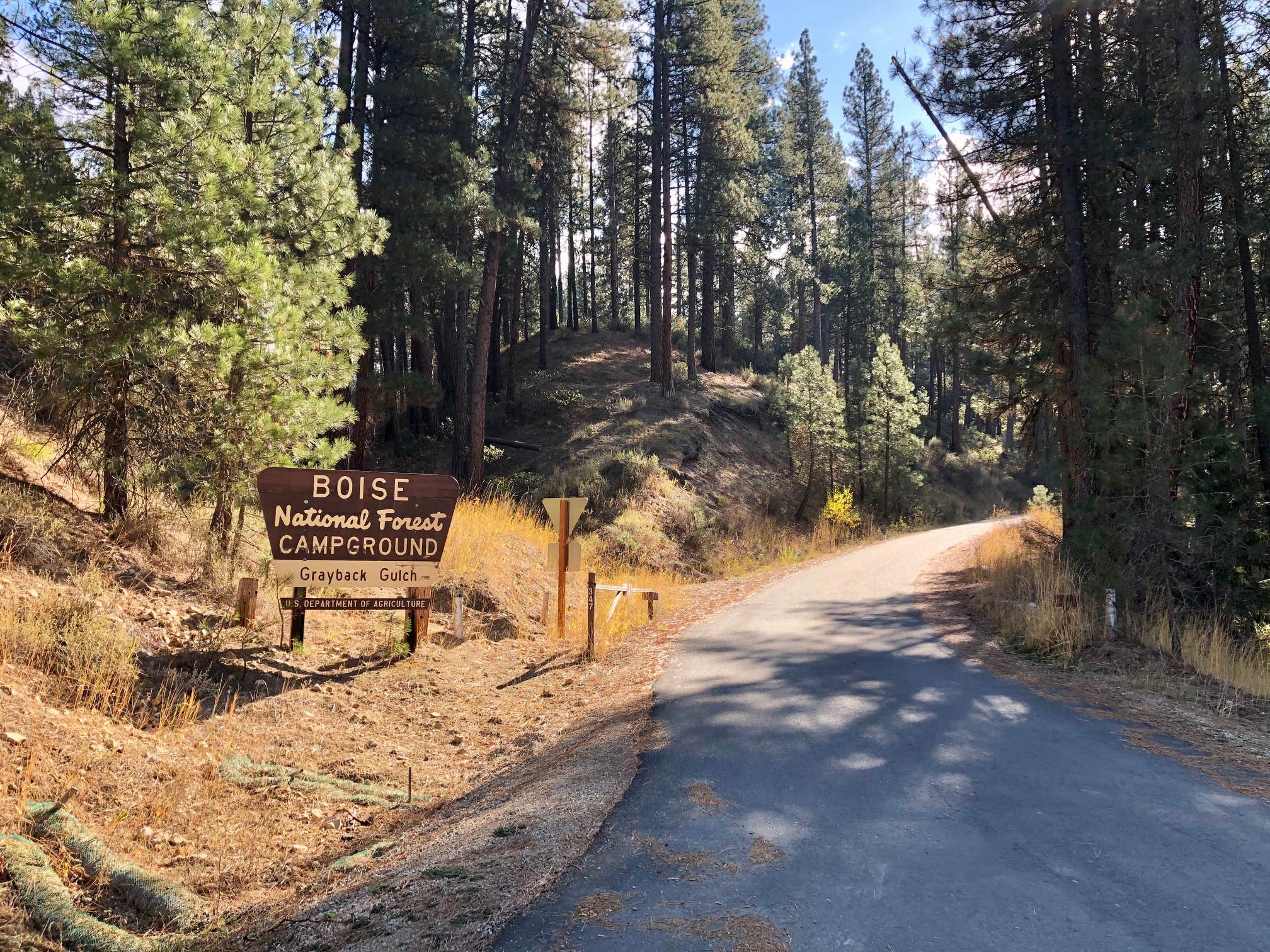 Camper-submitted photo at Grayback Gulch Campground near Idaho City, ID