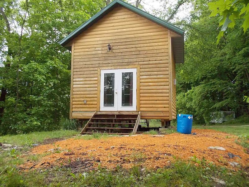 Camper-submitted photo at Chimney Rock Canoe and Campground near Marquette, IA