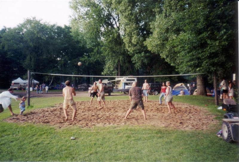 Camper-submitted photo at Chimney Rock Canoe and Campground near Marquette, IA