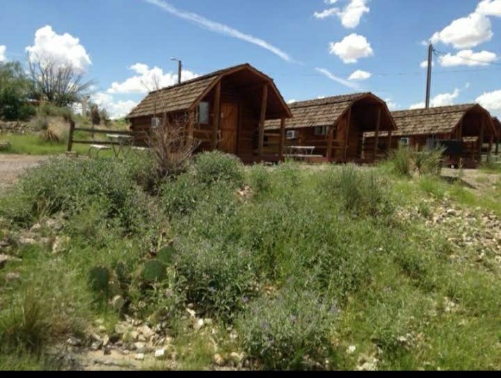 C. W.'s photo of a cabin at Las Cruces KOA near Chamberino, NM