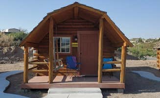 C. W.'s photo of a cabin at Las Cruces KOA in New Mexico