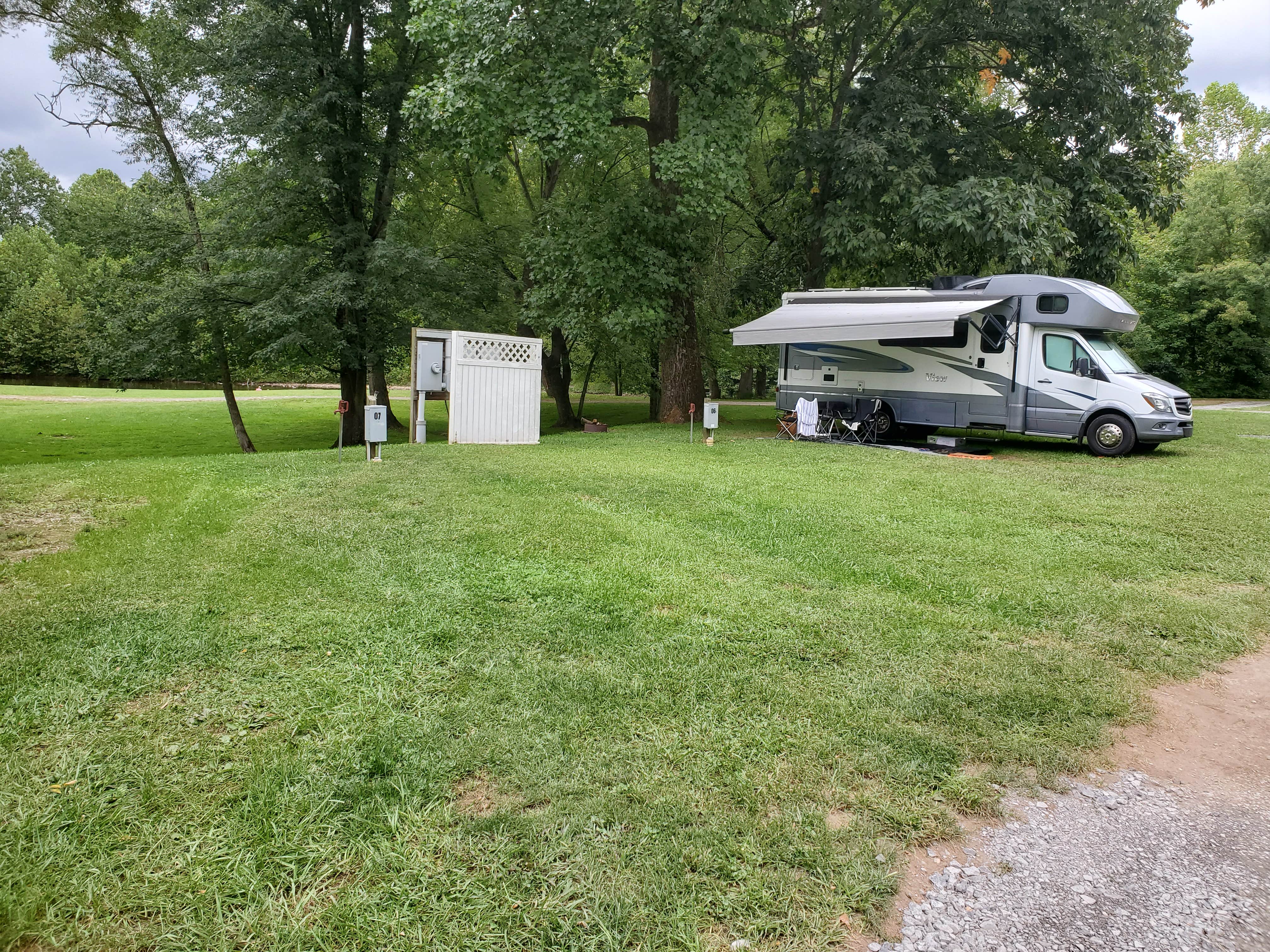 T N T.'s photo of rv camping at Five River Campground near Seneca Rocks, WV