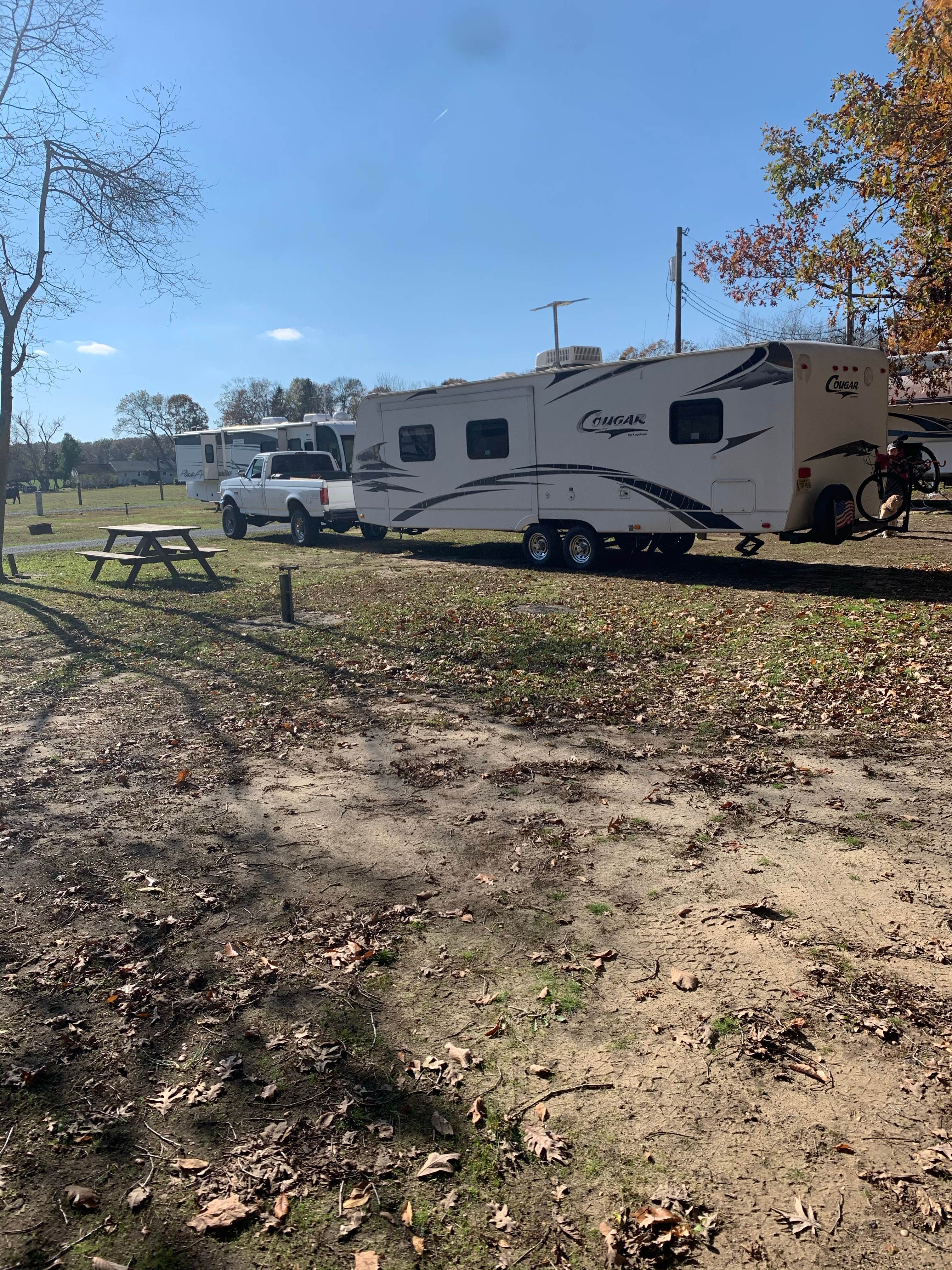 Arnold M.'s photo of rv camping at Old Cedar Campground near Townsend, DE