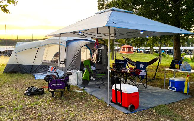 Camper-submitted photo at Murrell Park near Lewisville, TX