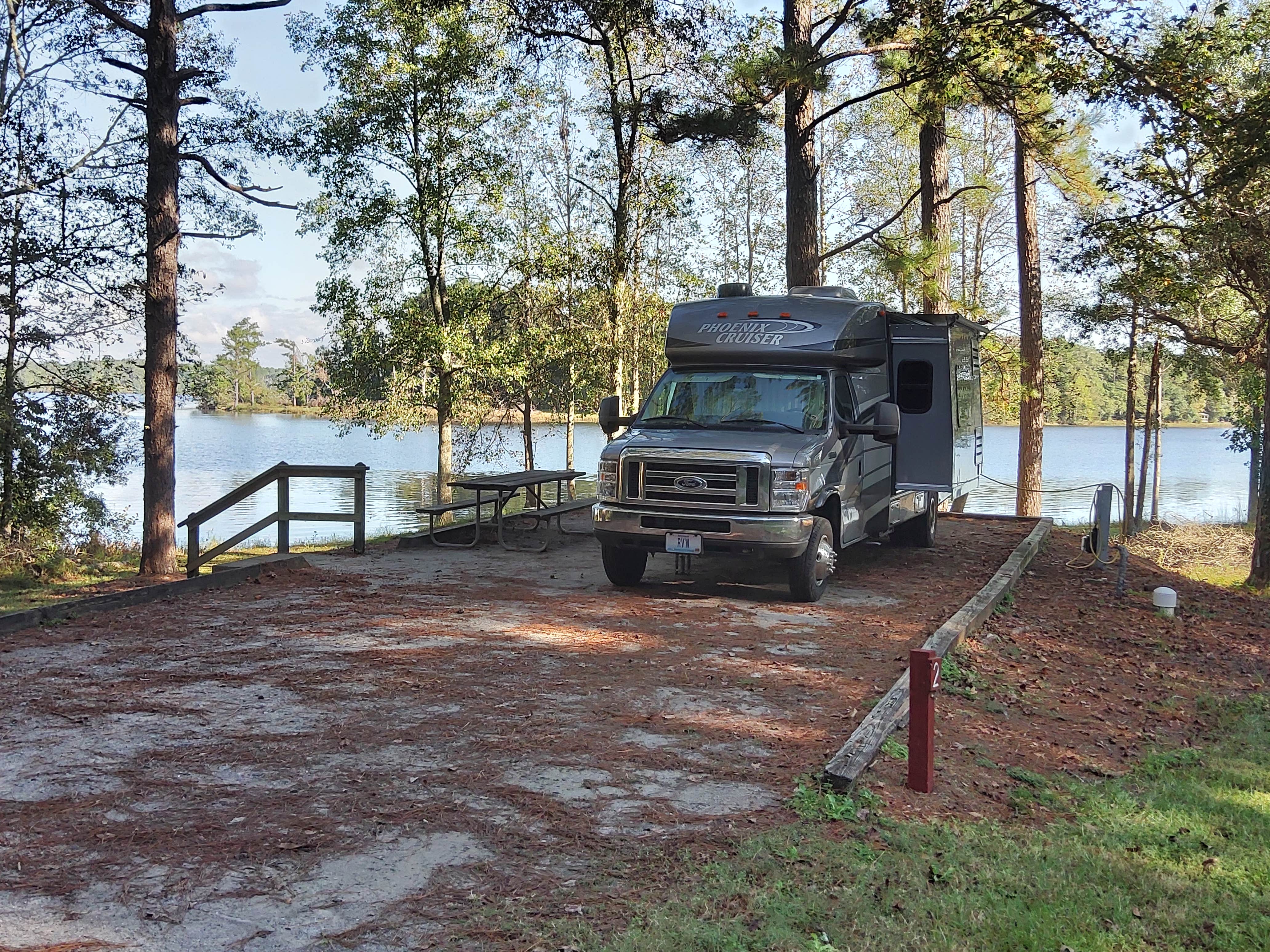 Gary P.'s photo of rv camping at Frank Jackson State Park Campground near Clio, AL