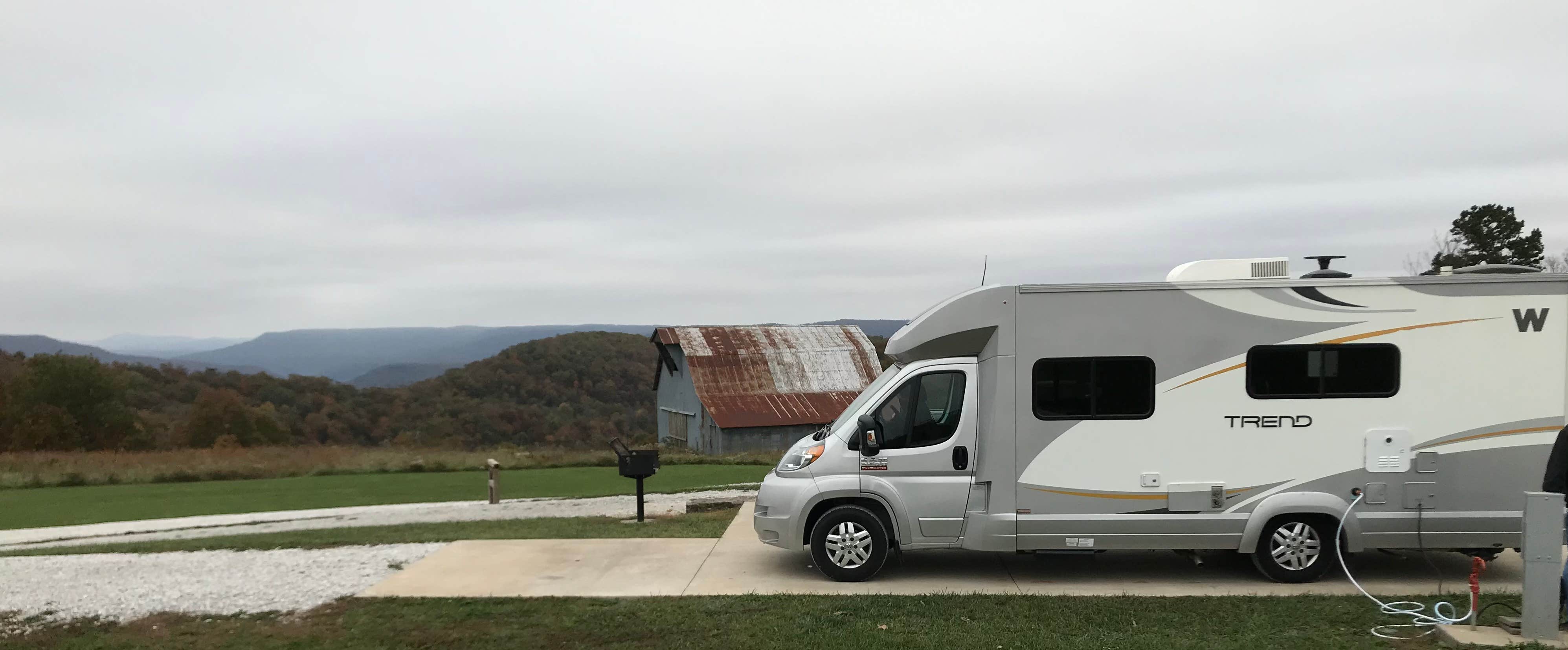Shiela R.'s photo of rv camping at Buffalo outdoor center near Jasper, AR