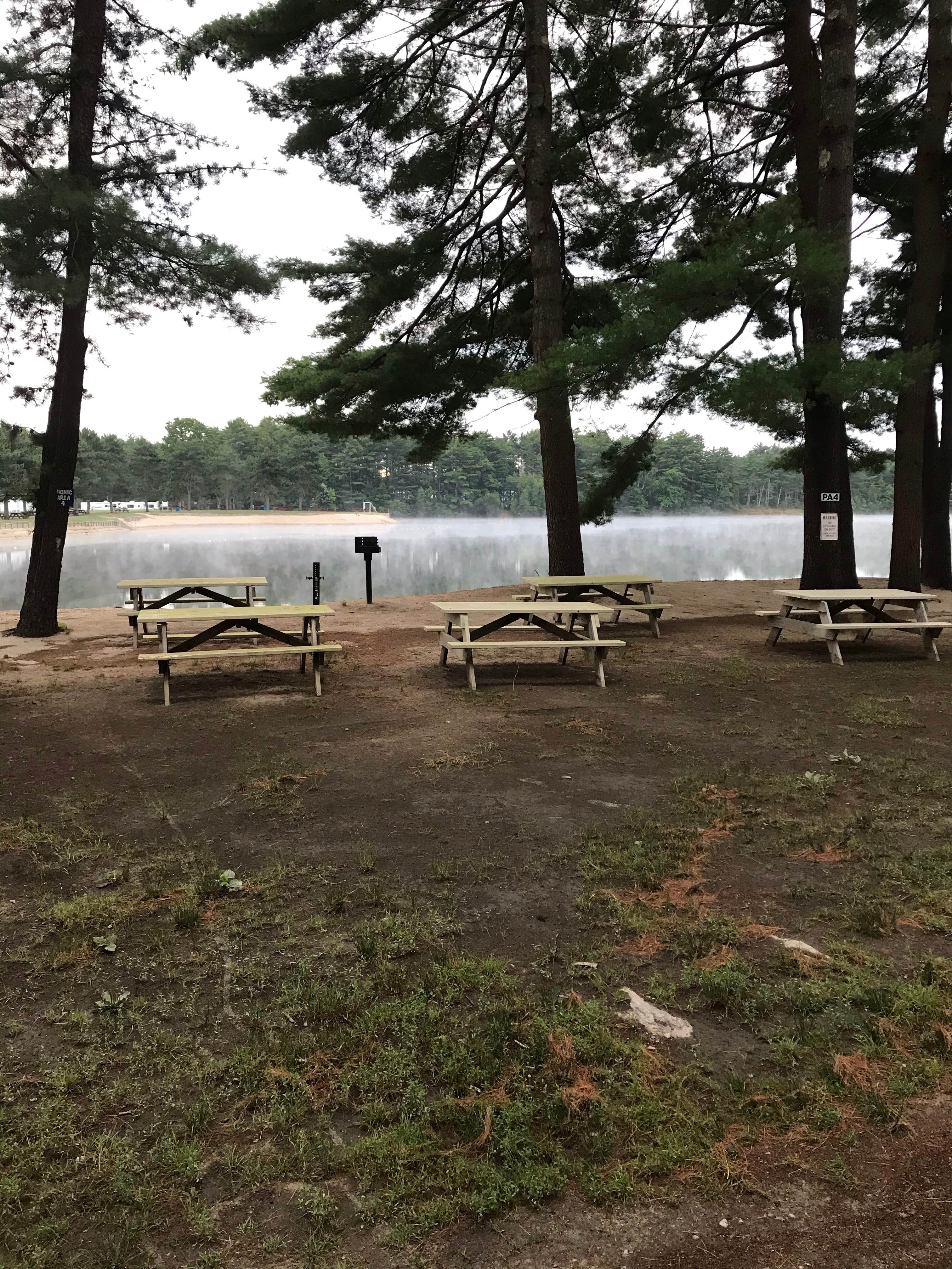 Camper-submitted photo at Wassamki Spring Camping Area near Buxton, ME