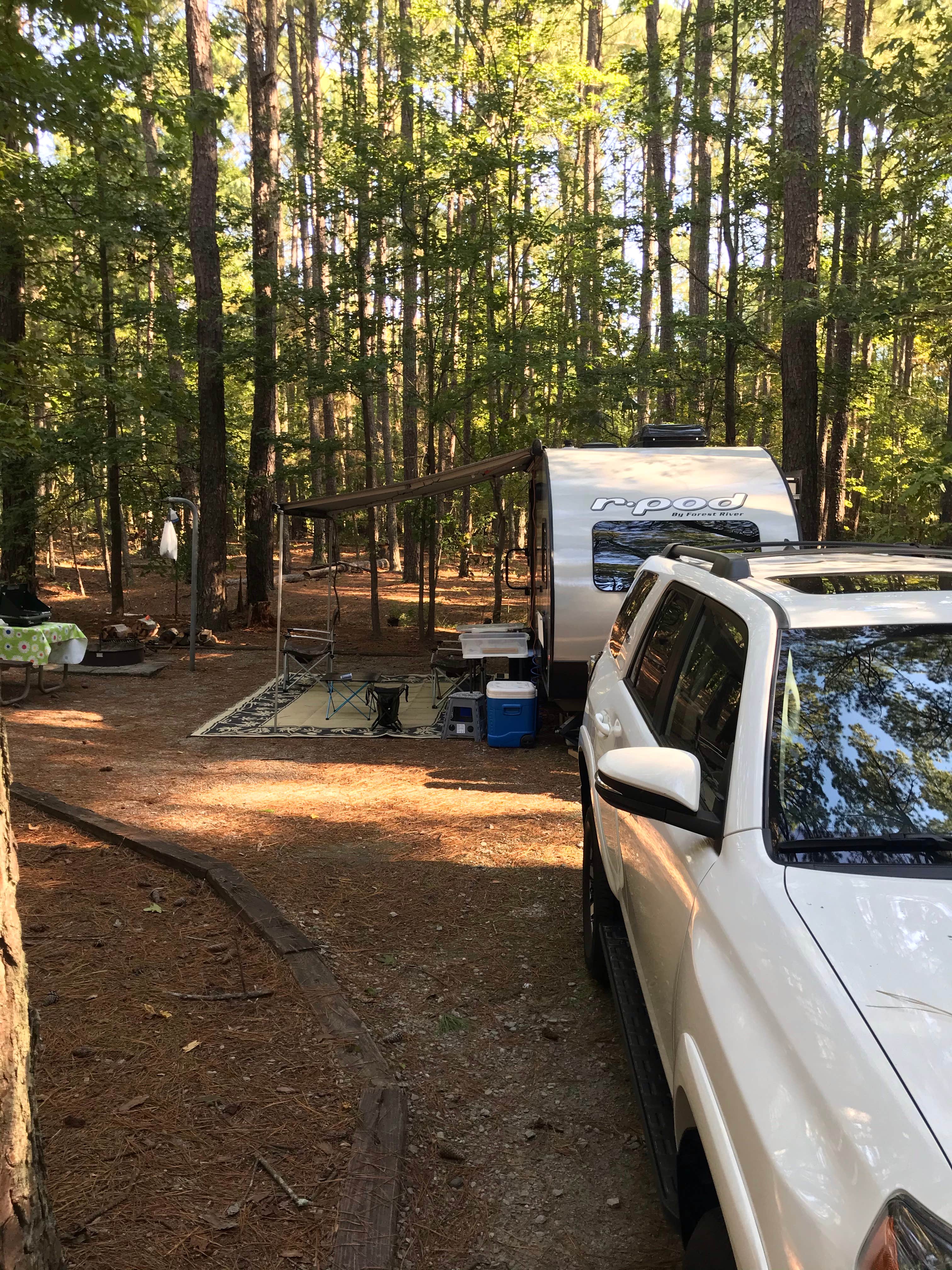 Camper-submitted photo at Parkers Creek Campground — Jordan Lake State Recreation Area near B. Everett Jordan Lake