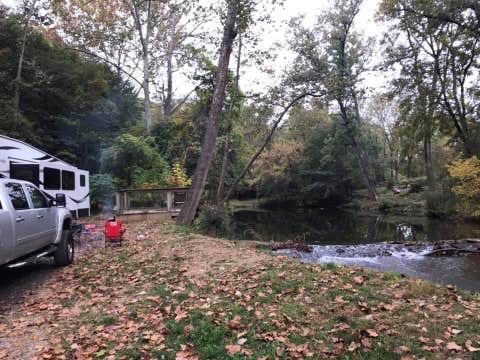 Jennifer's photo at Creekside Campground near Basye, VA