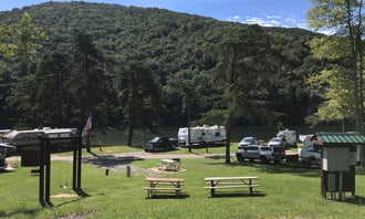 Camping near Millrace Campground — New River Trail State Park: Gatewood Park & Reservoir Campground, Pulaski, Virginia