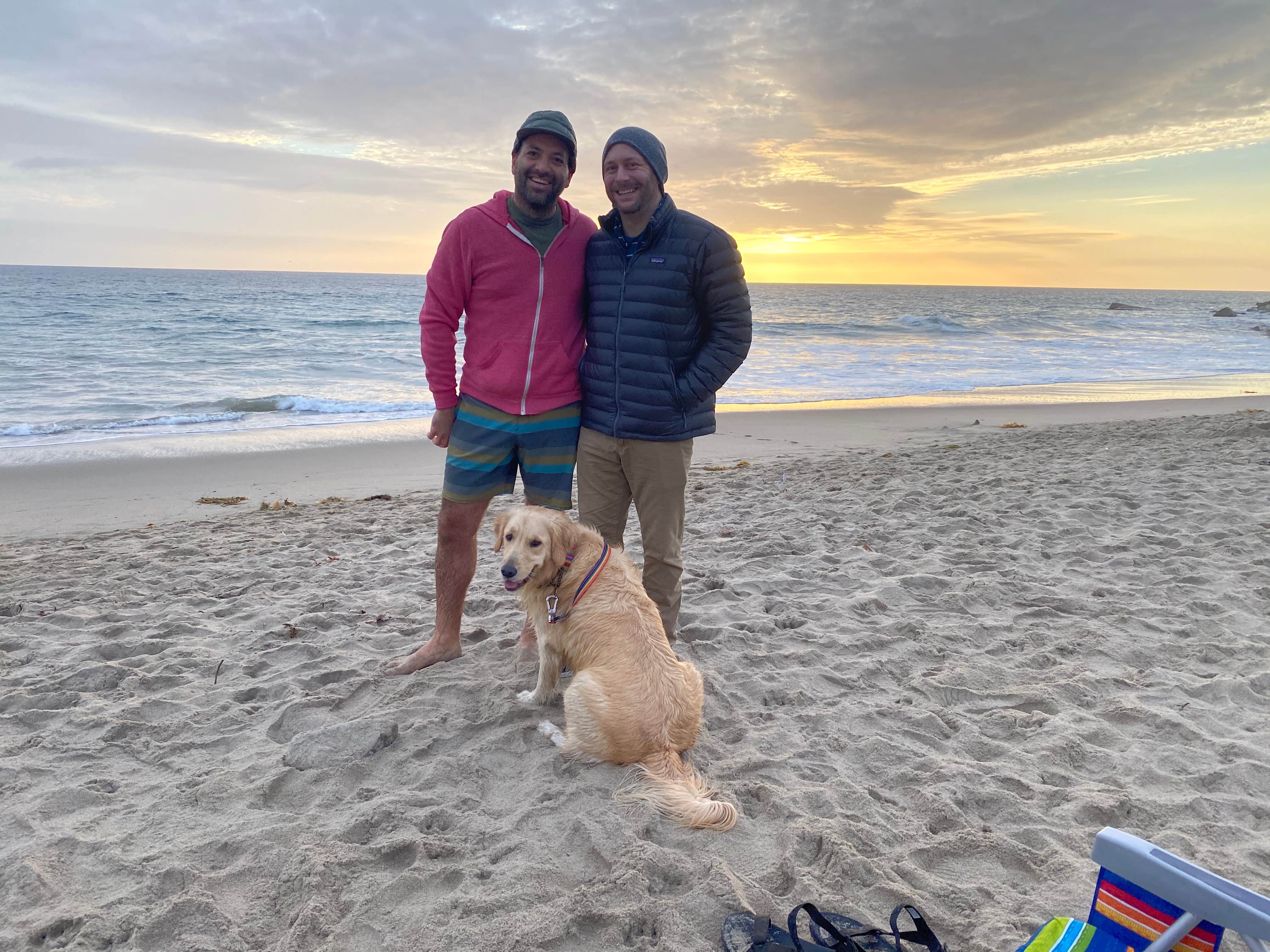 Javier M.'s photo of camping with pets at Sycamore Canyon Campground — Point Mugu State Park near Lake Sherwood, CA