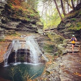 Review photo of Buttermilk Falls State Park Campground by Danielle P., May 22, 2018