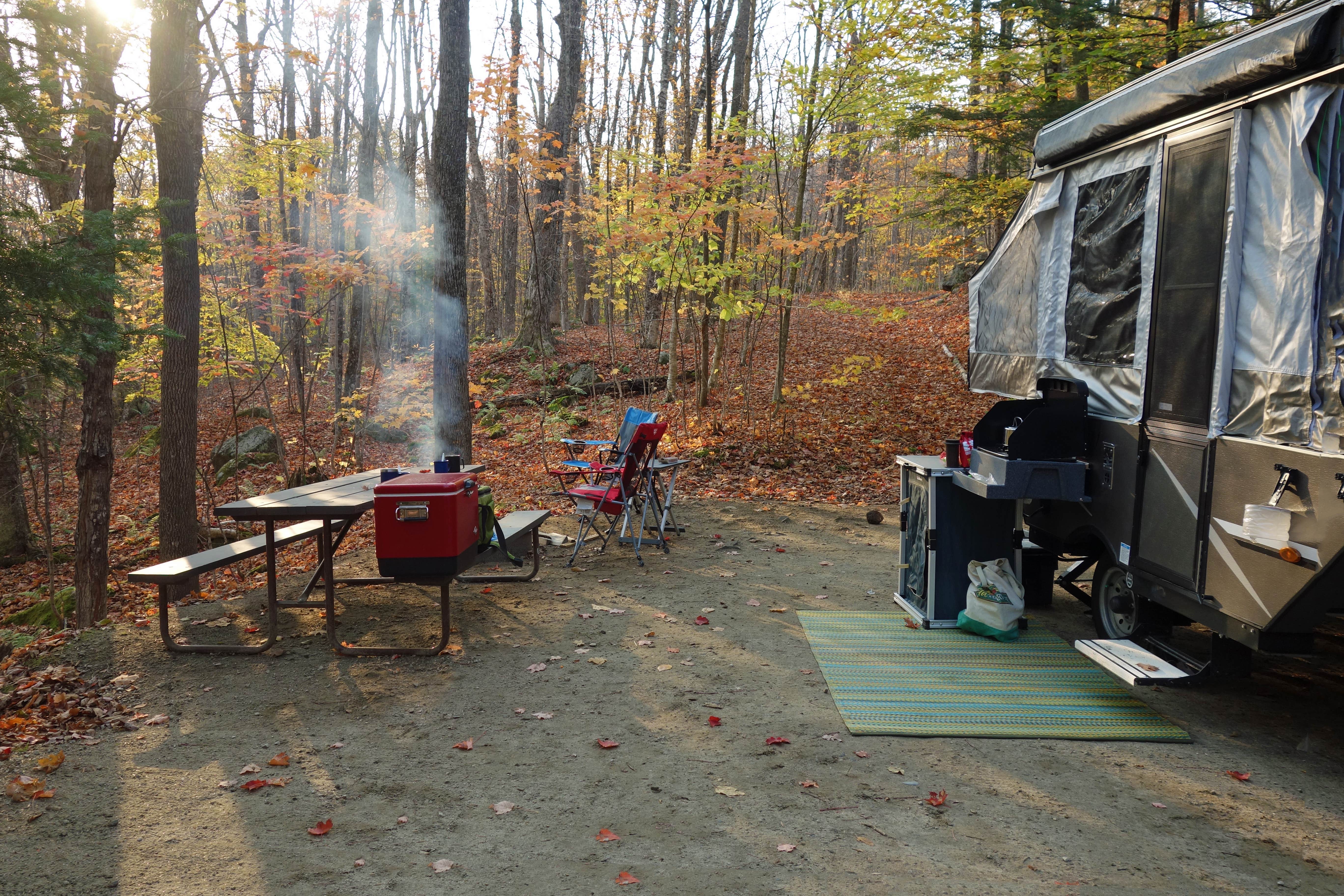 Michele S.'s photo at Ricker Pond State Park Campground near Barre, VT