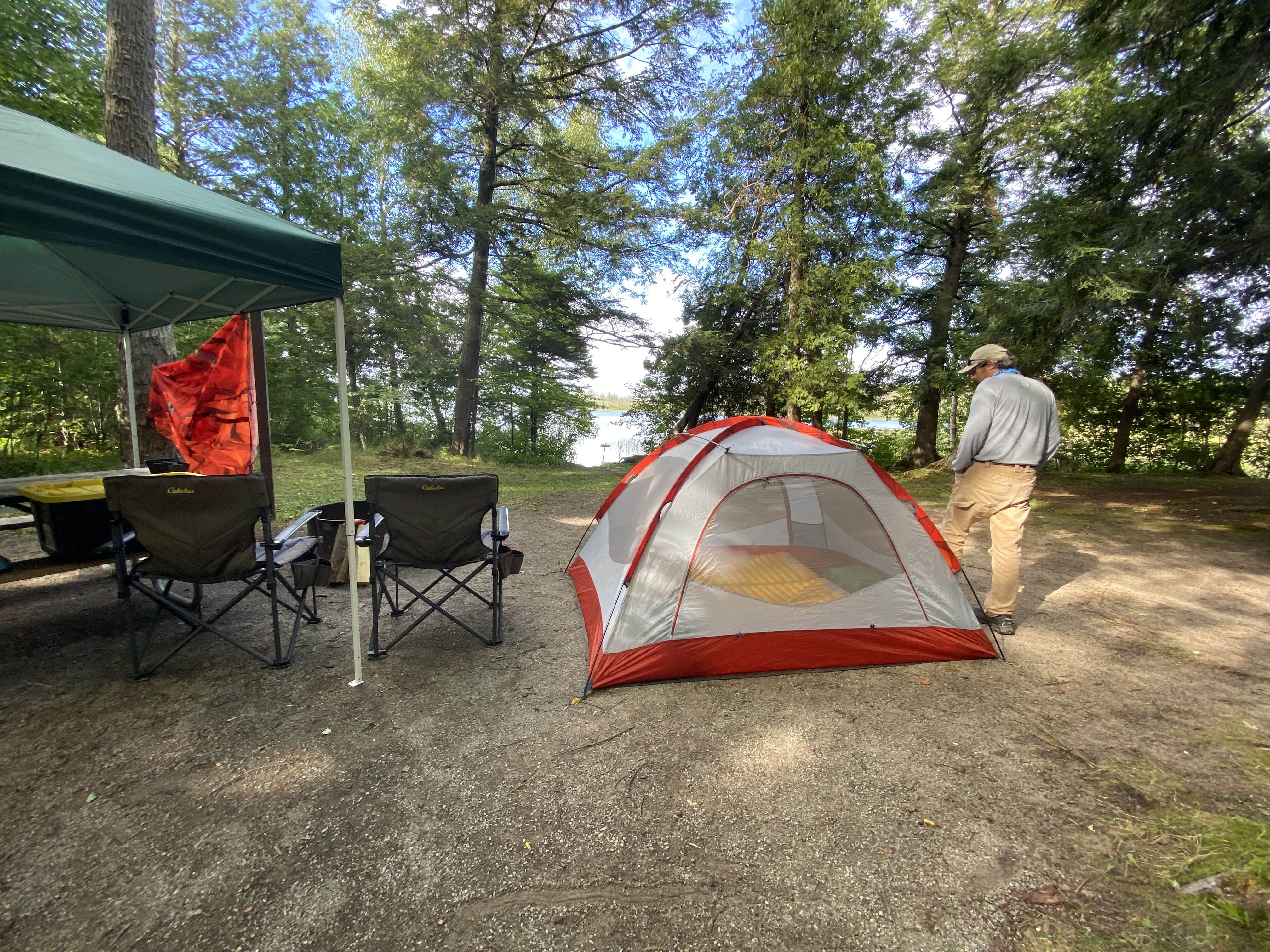 Jade G.'s photo at Au Train Lake Campground near Chatham, MI
