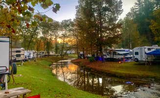 Kimberly H.'s photo of rv camping at Steele Creek Park & Campground near Collettsville, NC