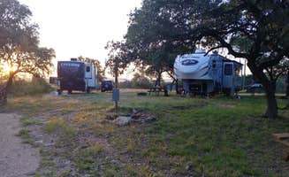 Carol-anne E.'s photo of rv camping at Boulderdash Cabin & RV Park near Helotes, TX
