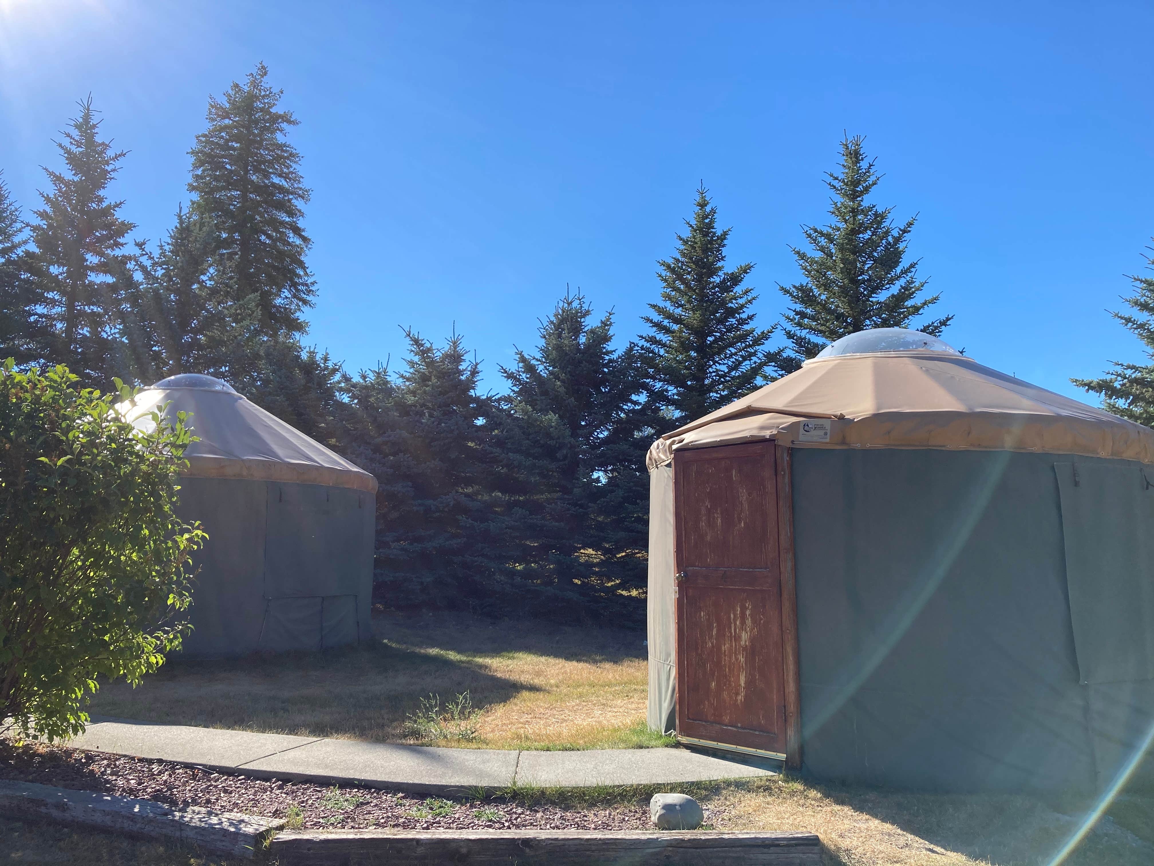 Camper-submitted photo at North American RV Park & Yurt Village near Coram, MT
