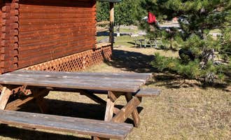 Camping near Lake Five Resort: North American RV Park & Yurt Village, Coram, Montana