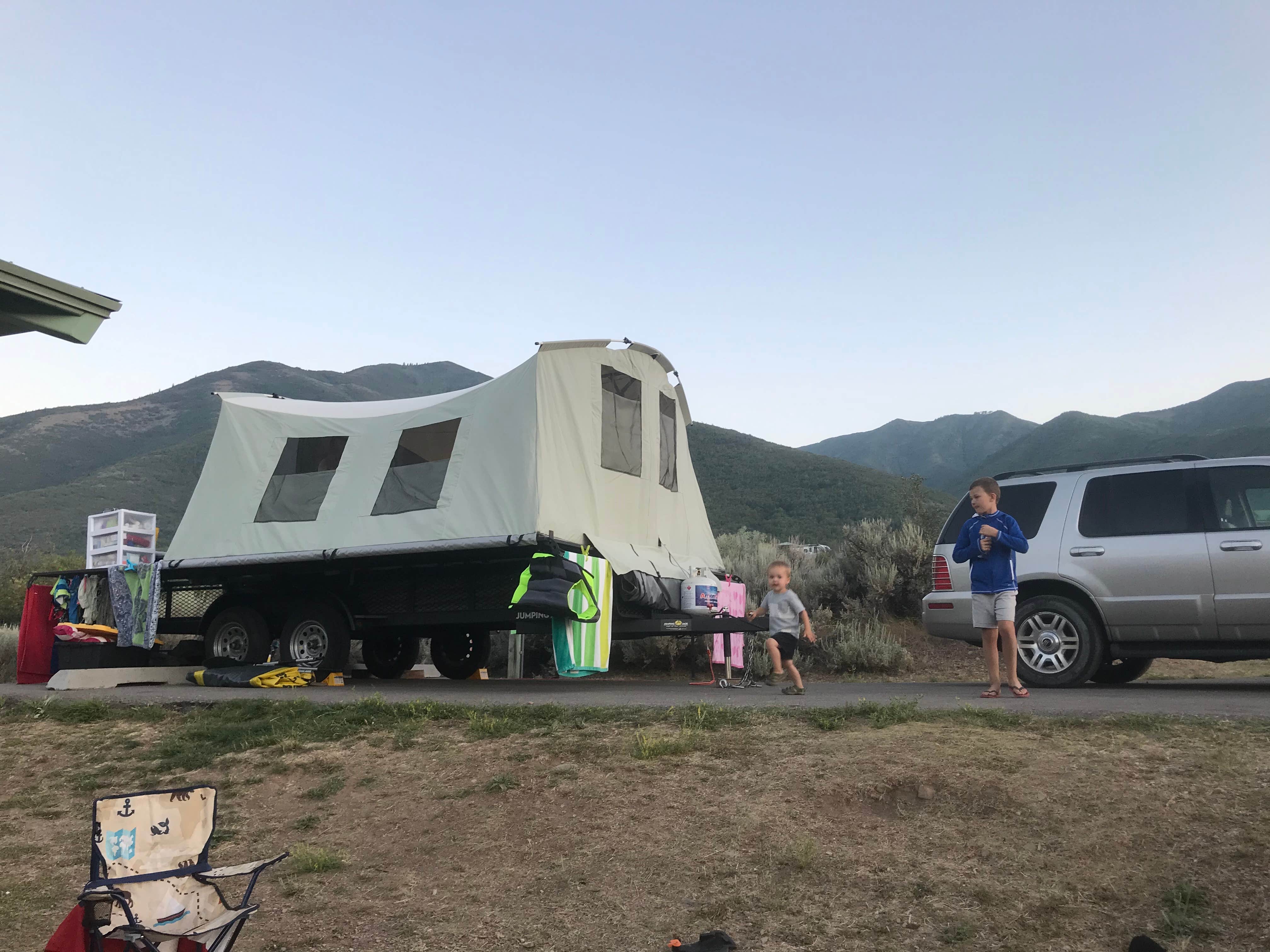 Jill B.'s photo at Fox Den Campground — Deer Creek State Park near Wallsburg, UT