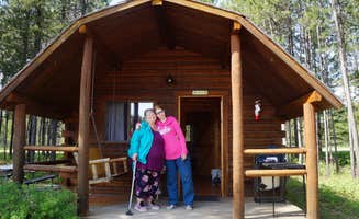 Terrie M.'s photo of glamping accommodations at West Glacier KOA Resort near Babb, MT