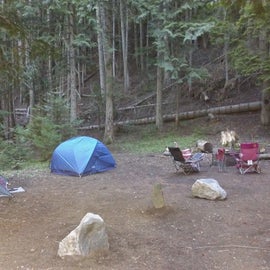 First visit to campground!