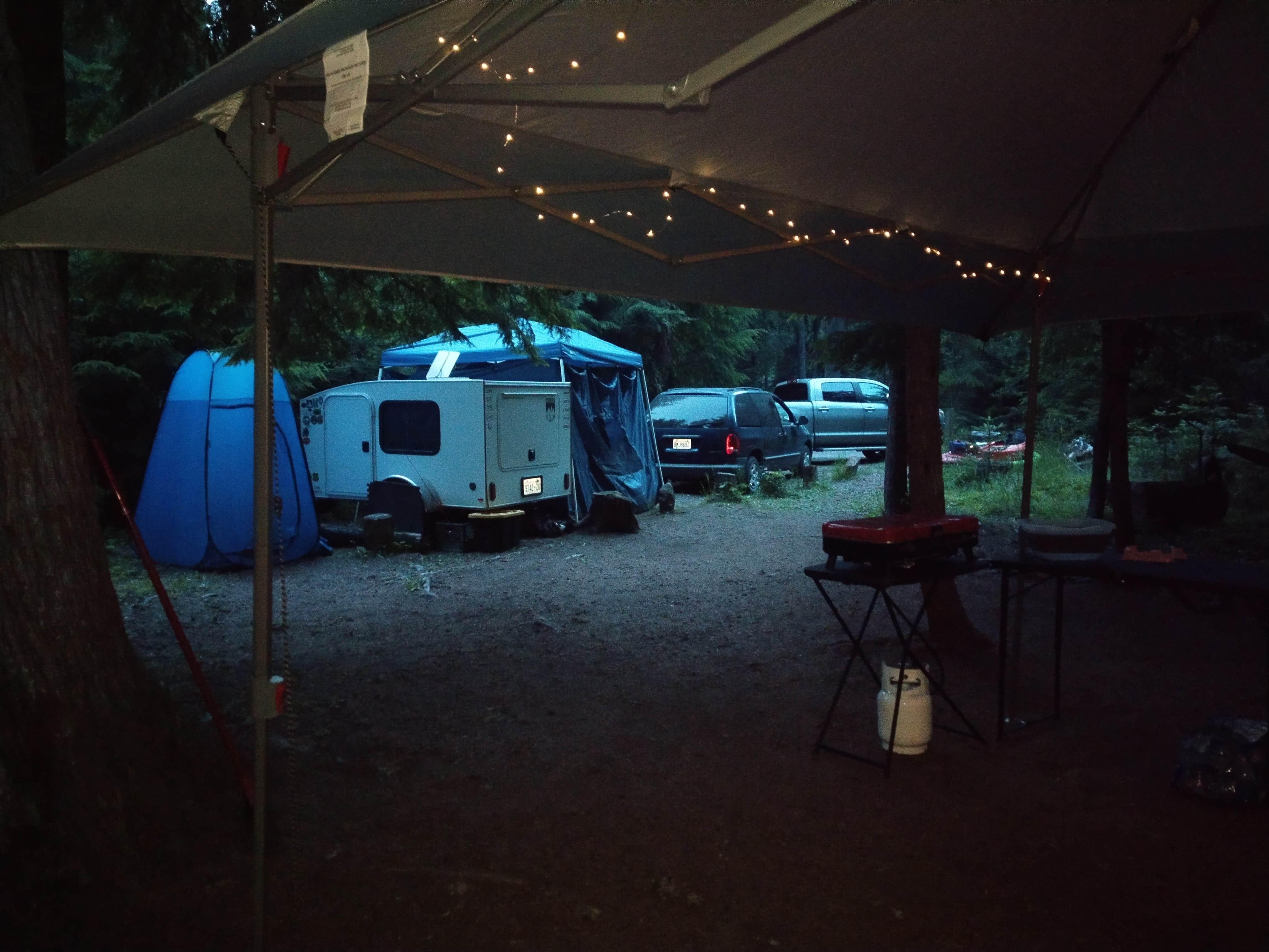 Terrie M.'s photo of rv camping at Browns Lake Campground near Metaline Falls, WA