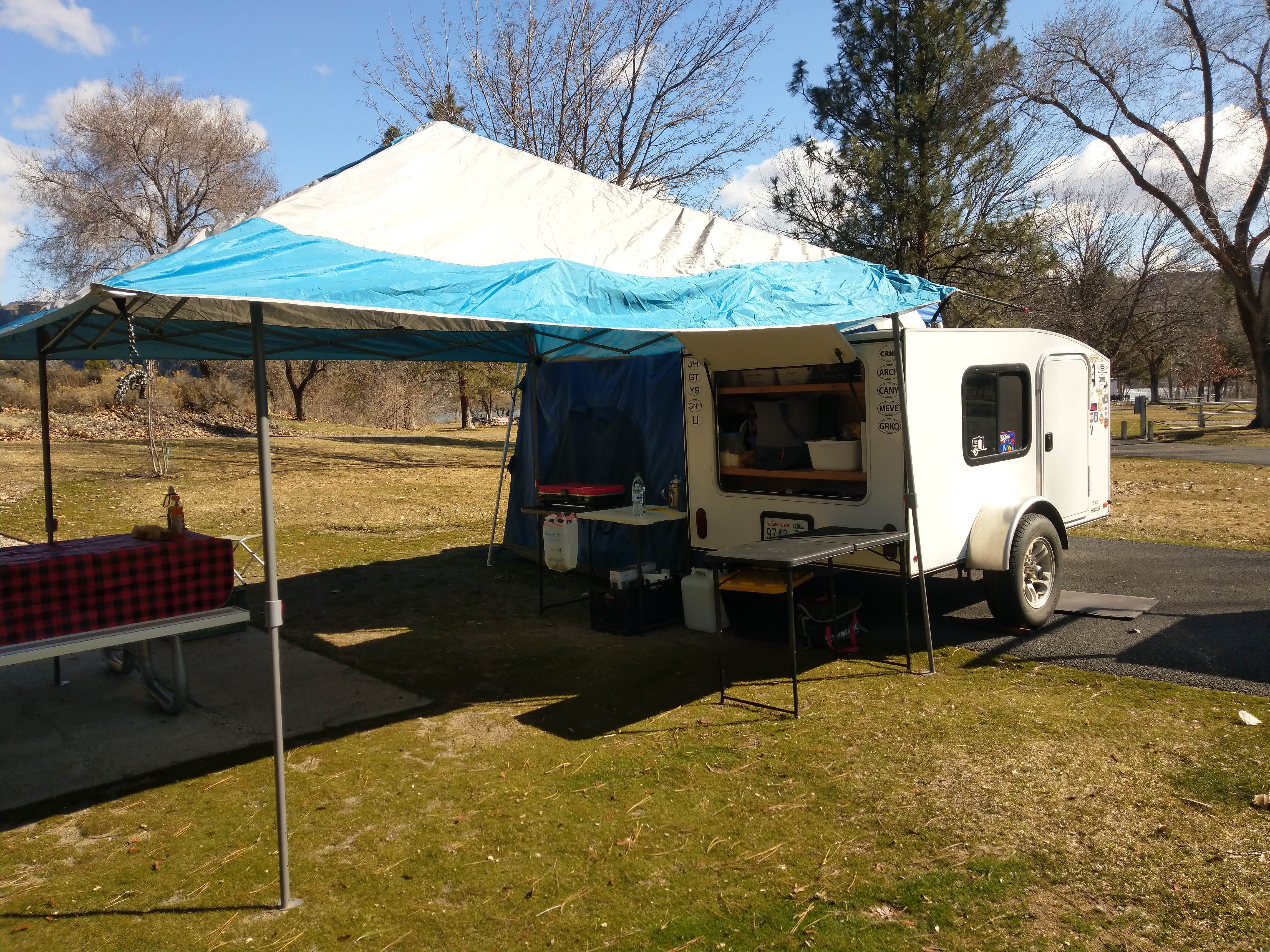 Camper-submitted photo at Cove Loop Campground — Steamboat Rock State Park near Hartline, WA