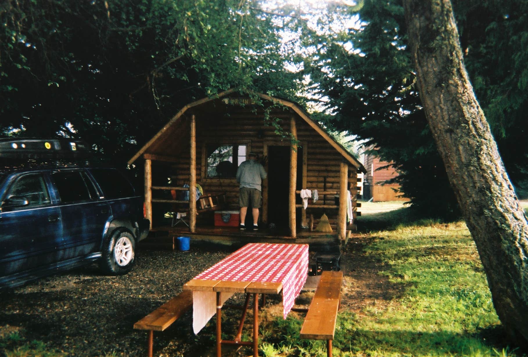 Terrie M.'s photo of glamping accommodations at Olympic Peninsula-Port Angeles KOA near Port Angeles, WA