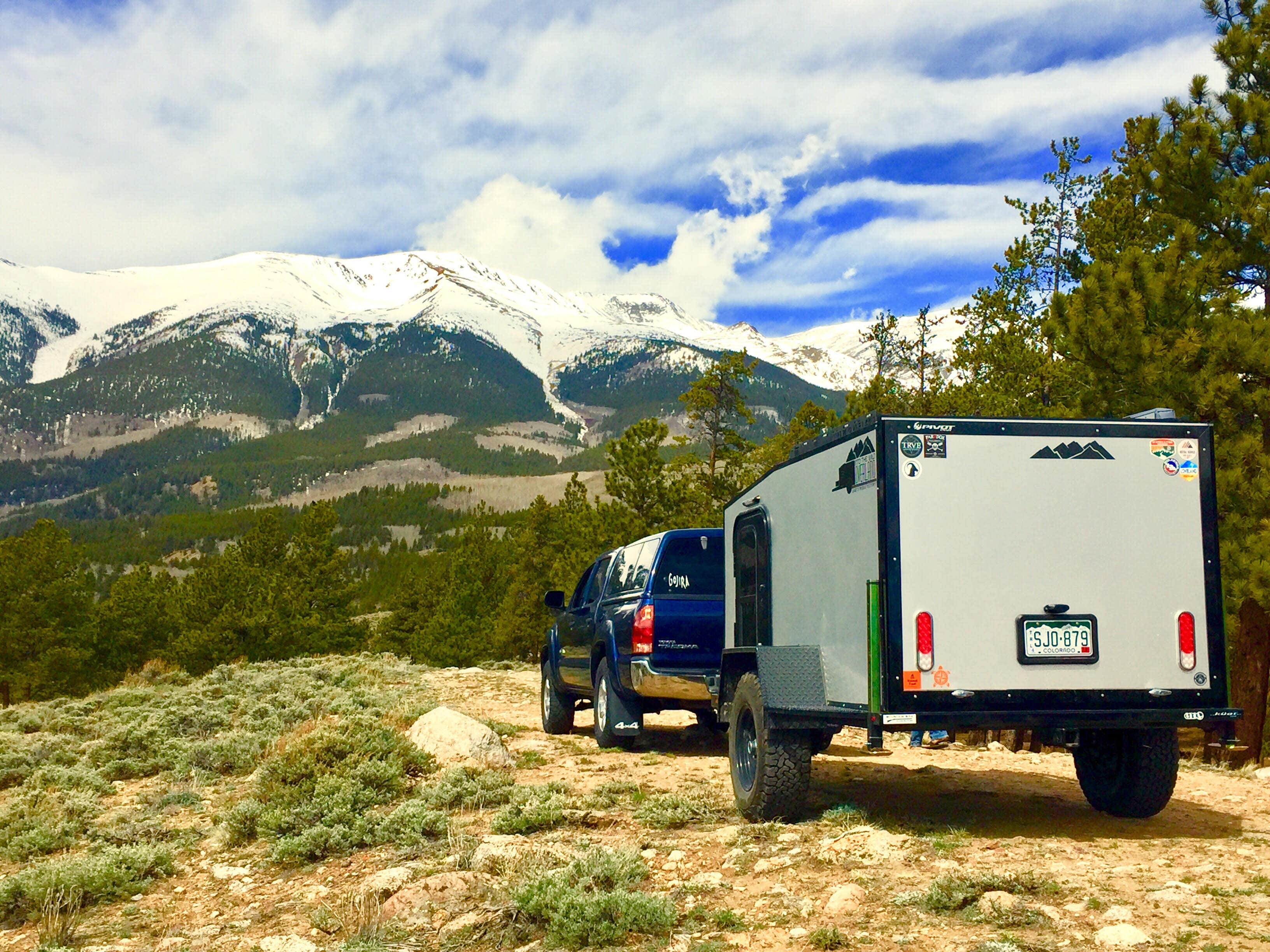 Nicci M.'s photo of rv camping at Twin Peaks Dispersed Campground- Colorado near Leadville, CO