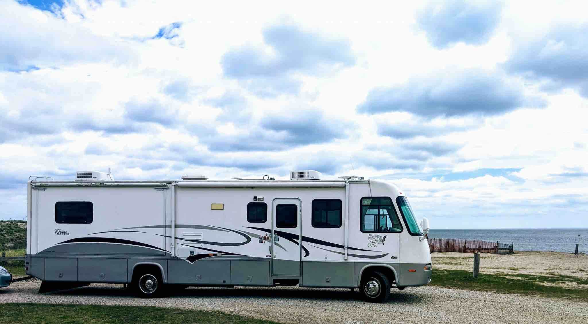 David V.'s photo of rv camping at Hampton Beach State Park Campground near Salem, NH